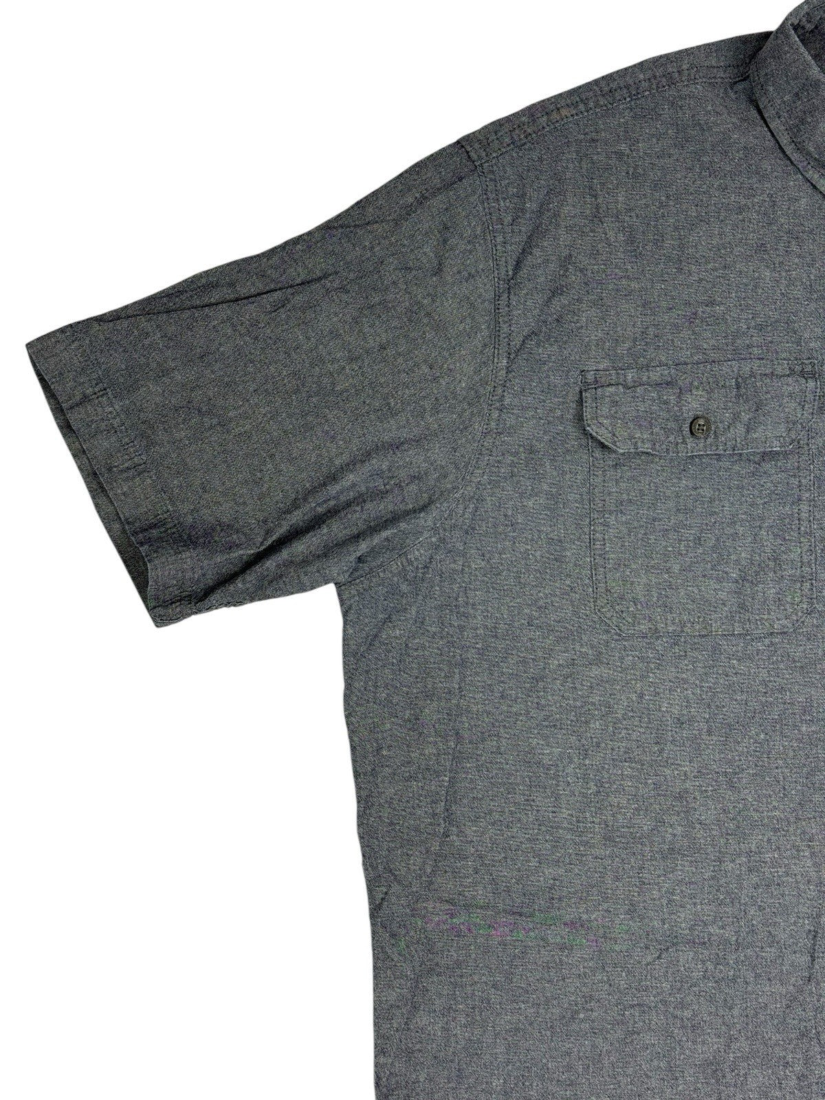 Wrangler Blue Button Up Top 2XL
