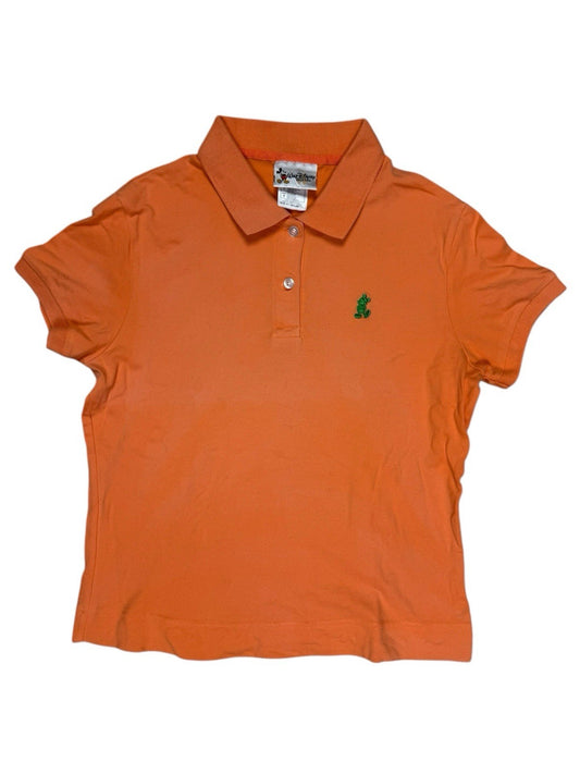 Disney Orange Mickey Mouse Polo Small