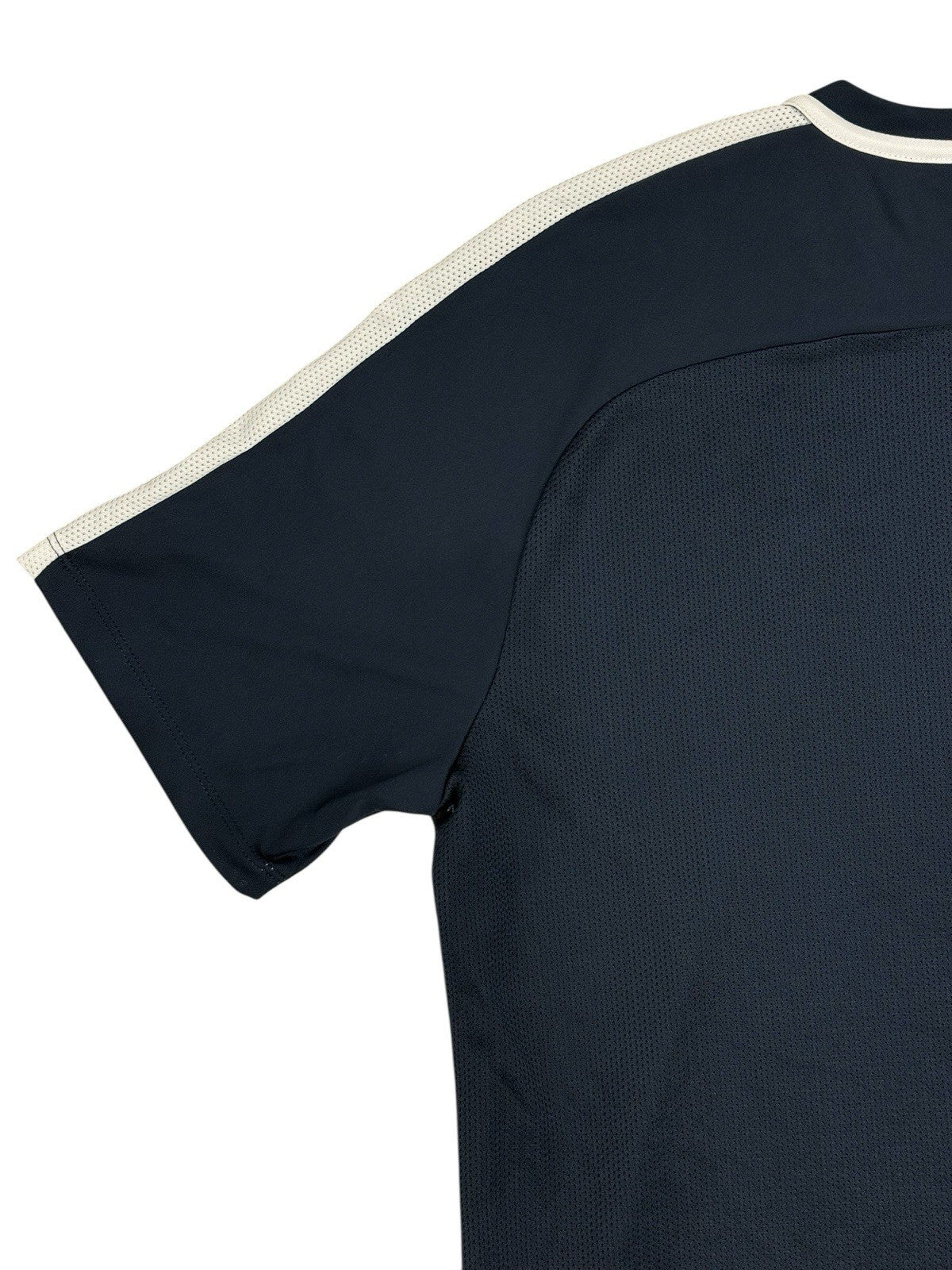 Nike Blue Dri Fit Polyester Mesh Top Large