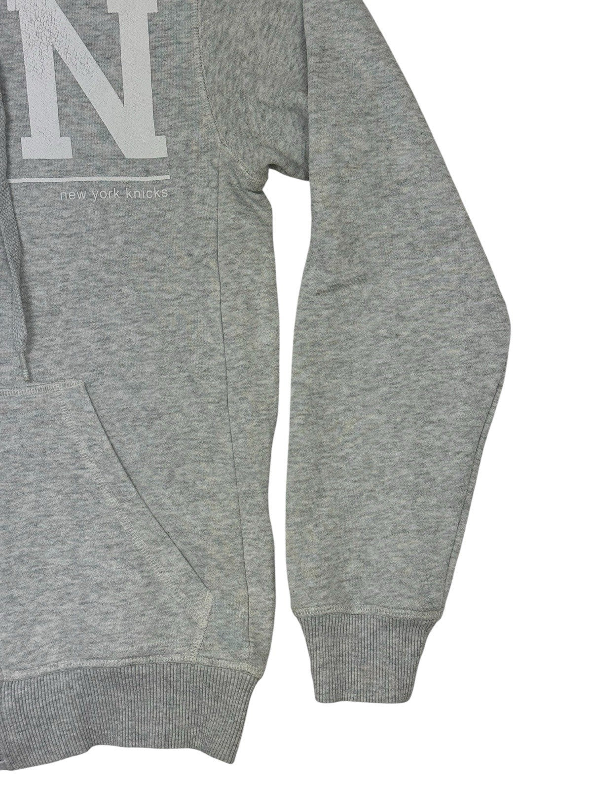 Adidas Grey New York Knicks Zip Hoodie XS