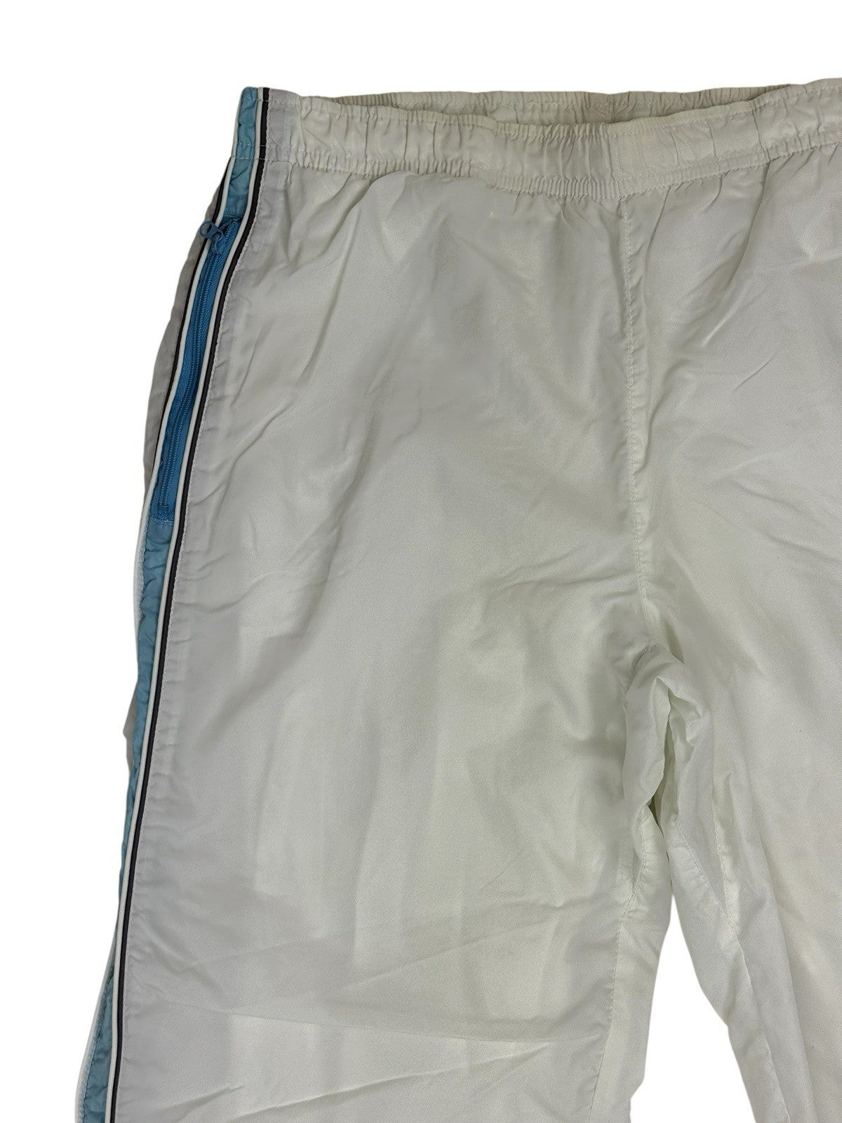 Nike Retro White Lined Tracksuit Bottoms Size XL (18-20)