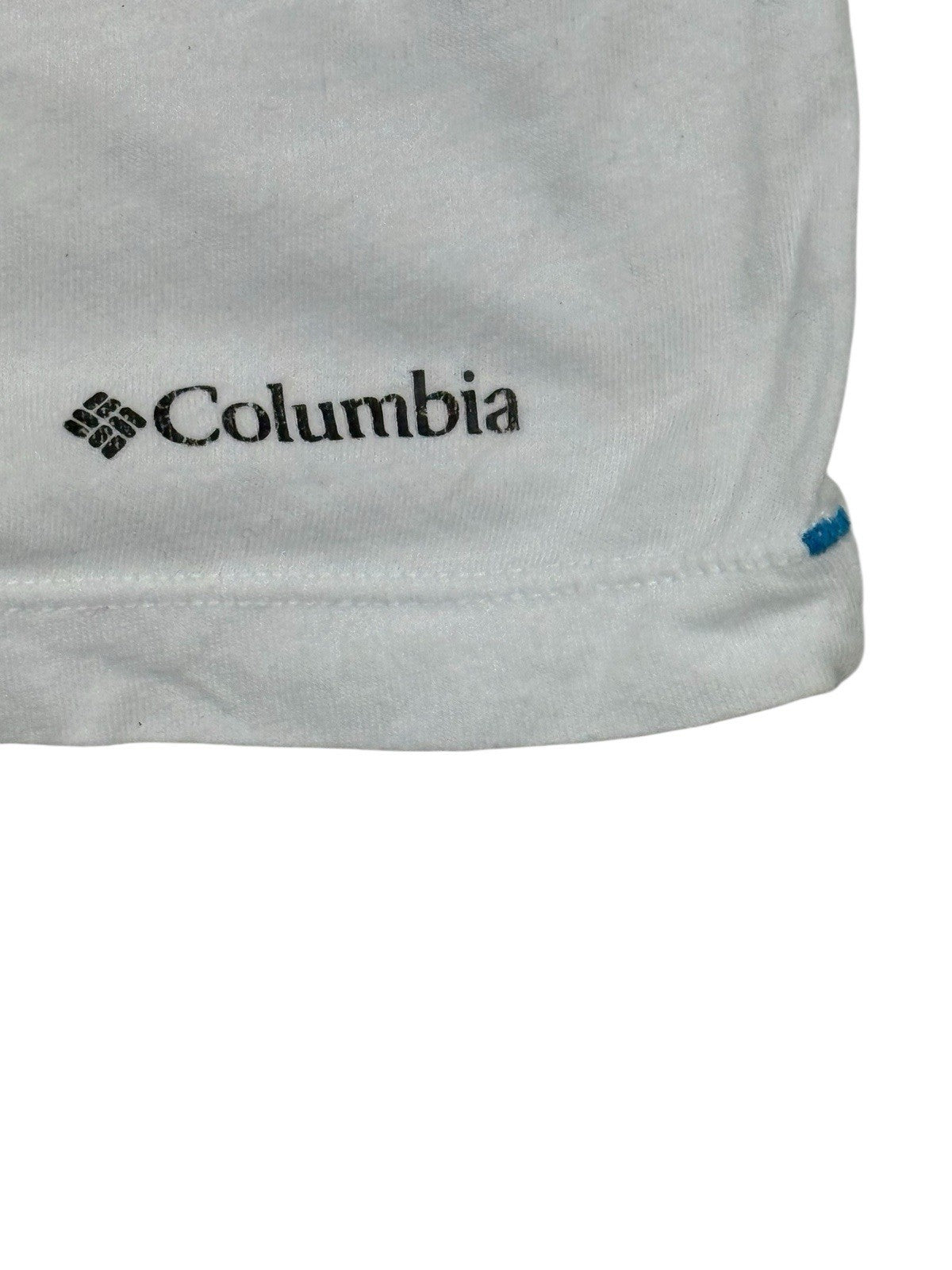 Columbia White Cotton Top Small