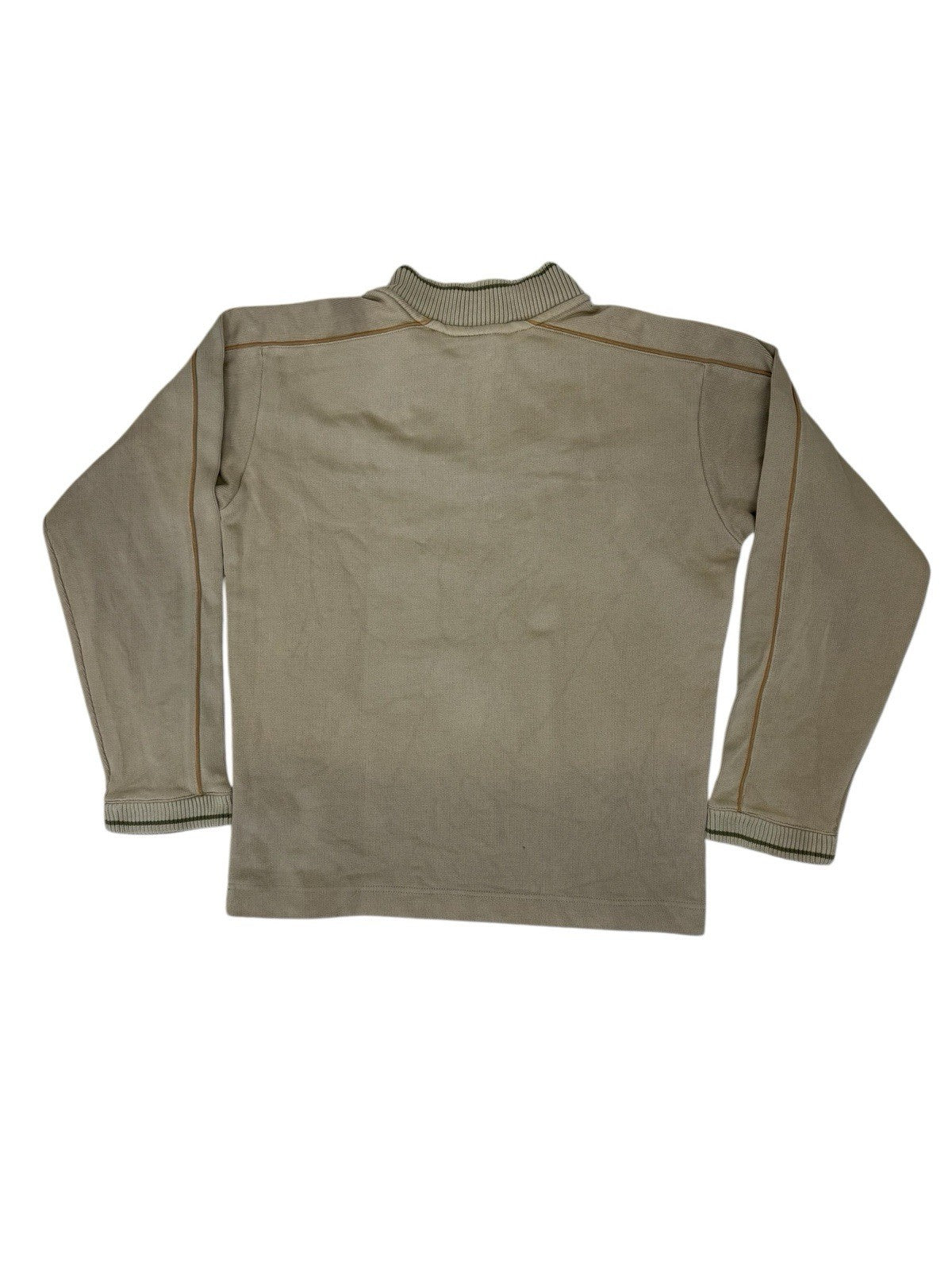 Nike Beige 1/4 Zip Fleece Lined Jumper XL