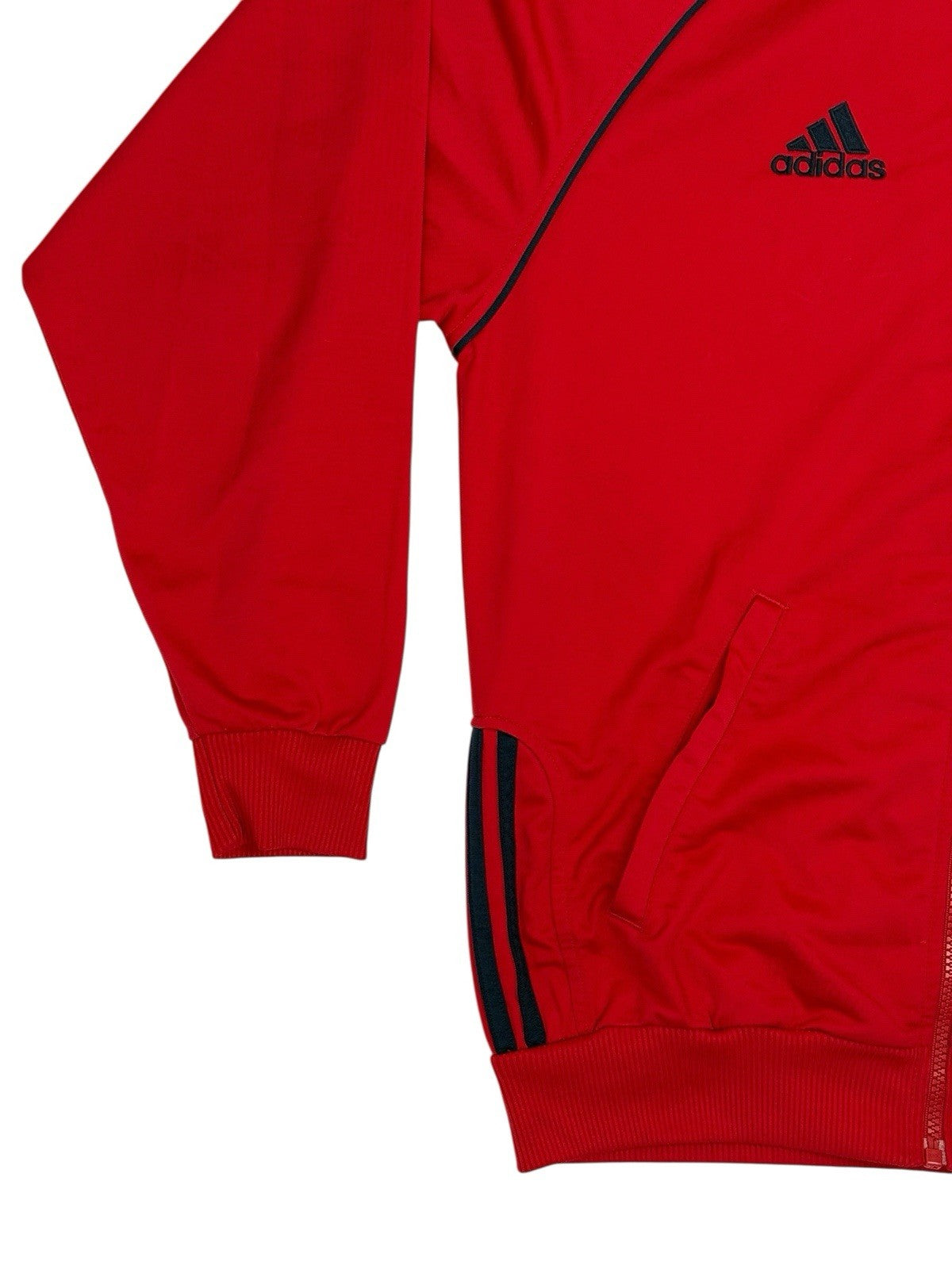 Adidas Retro Red Zip Track Jacket Youth XL
