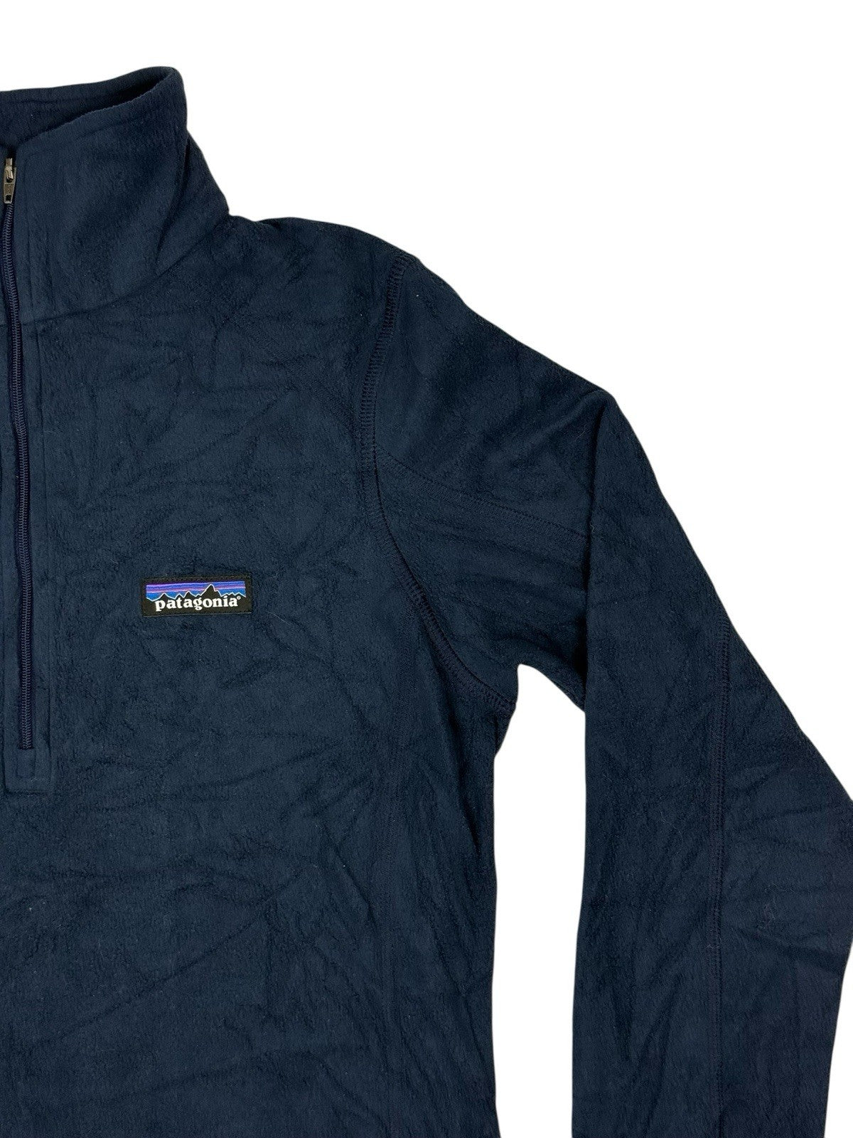 Patagonia Blue Micro D Fleece 1/4 Zip Jumper XS