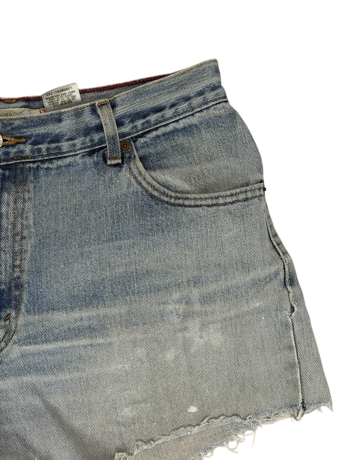 Levi's Blue Cut-Off Shorts 32W