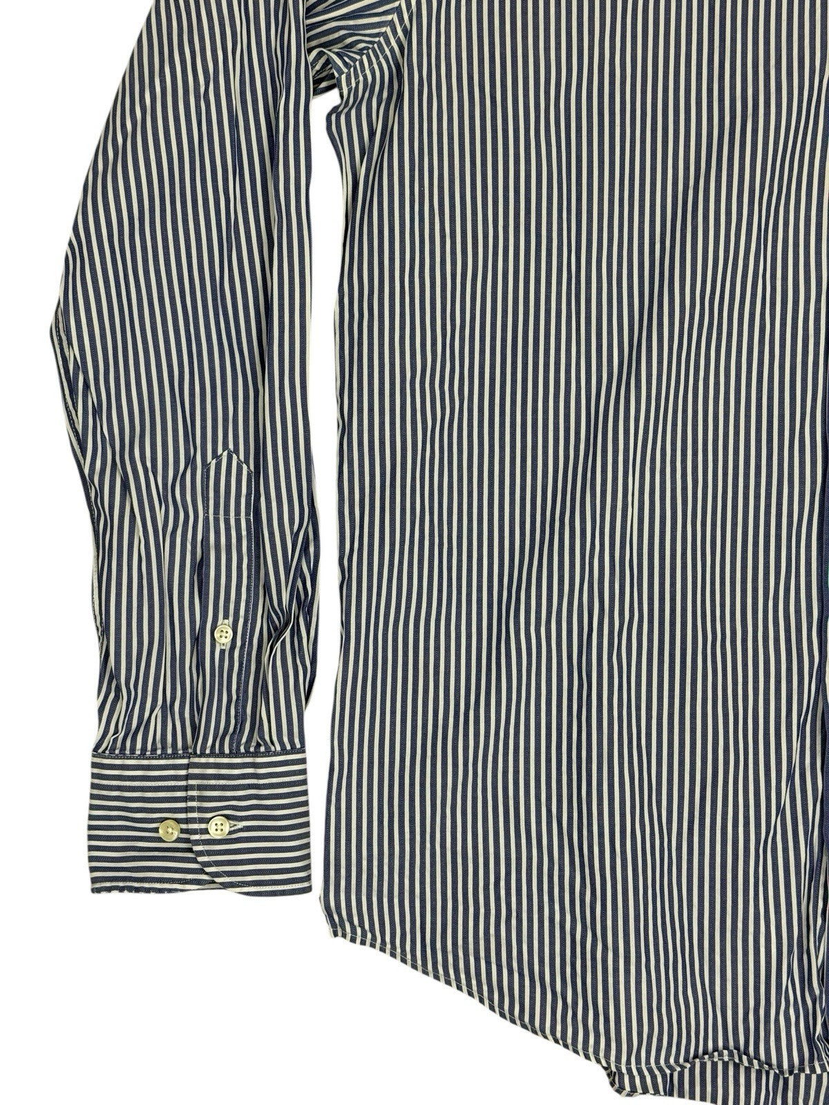 Tommy Hilfiger Blue Striped Shirt 16 Collar