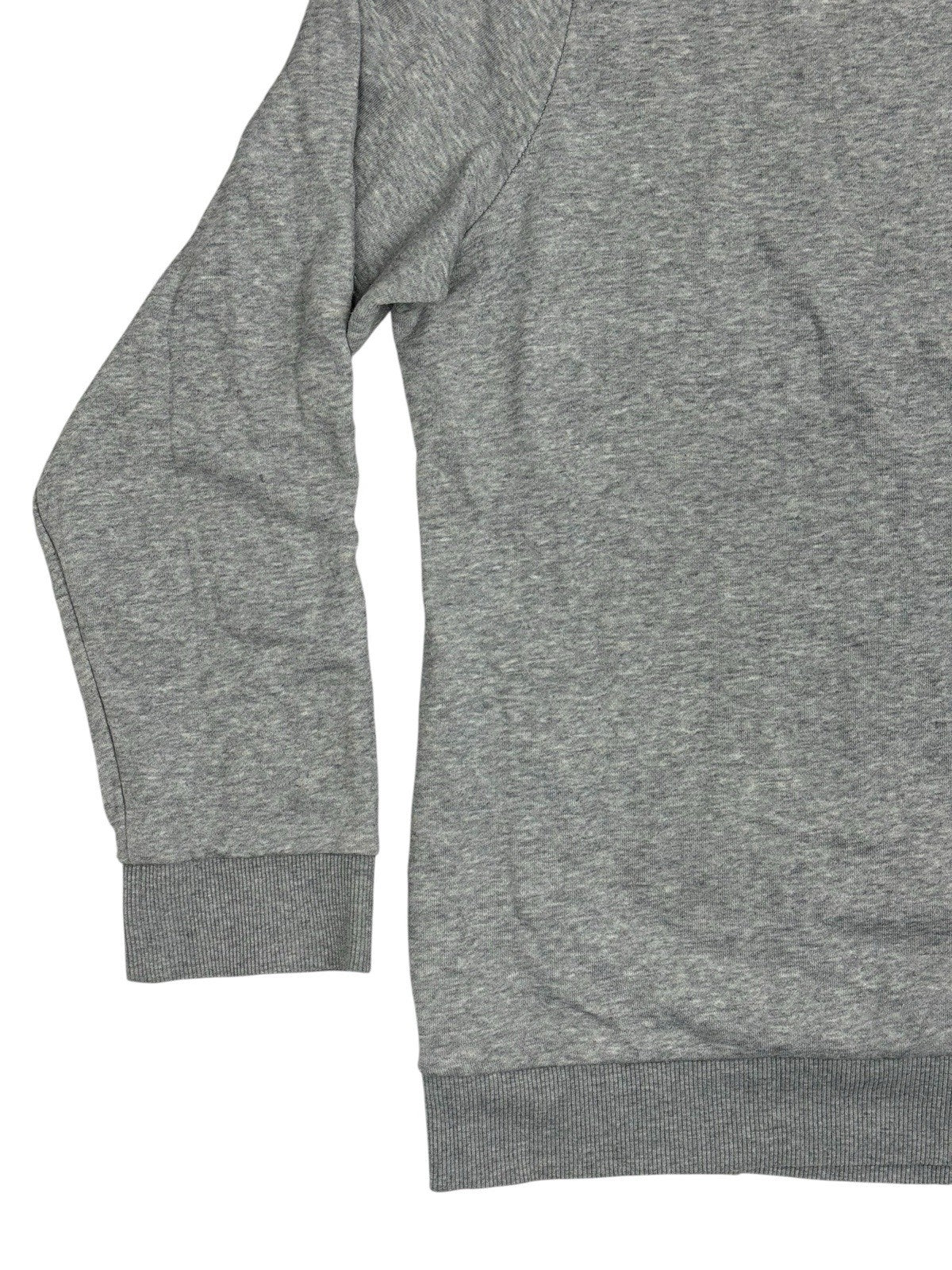 Adidas Grey Spellout Logo Hoodie 2XL