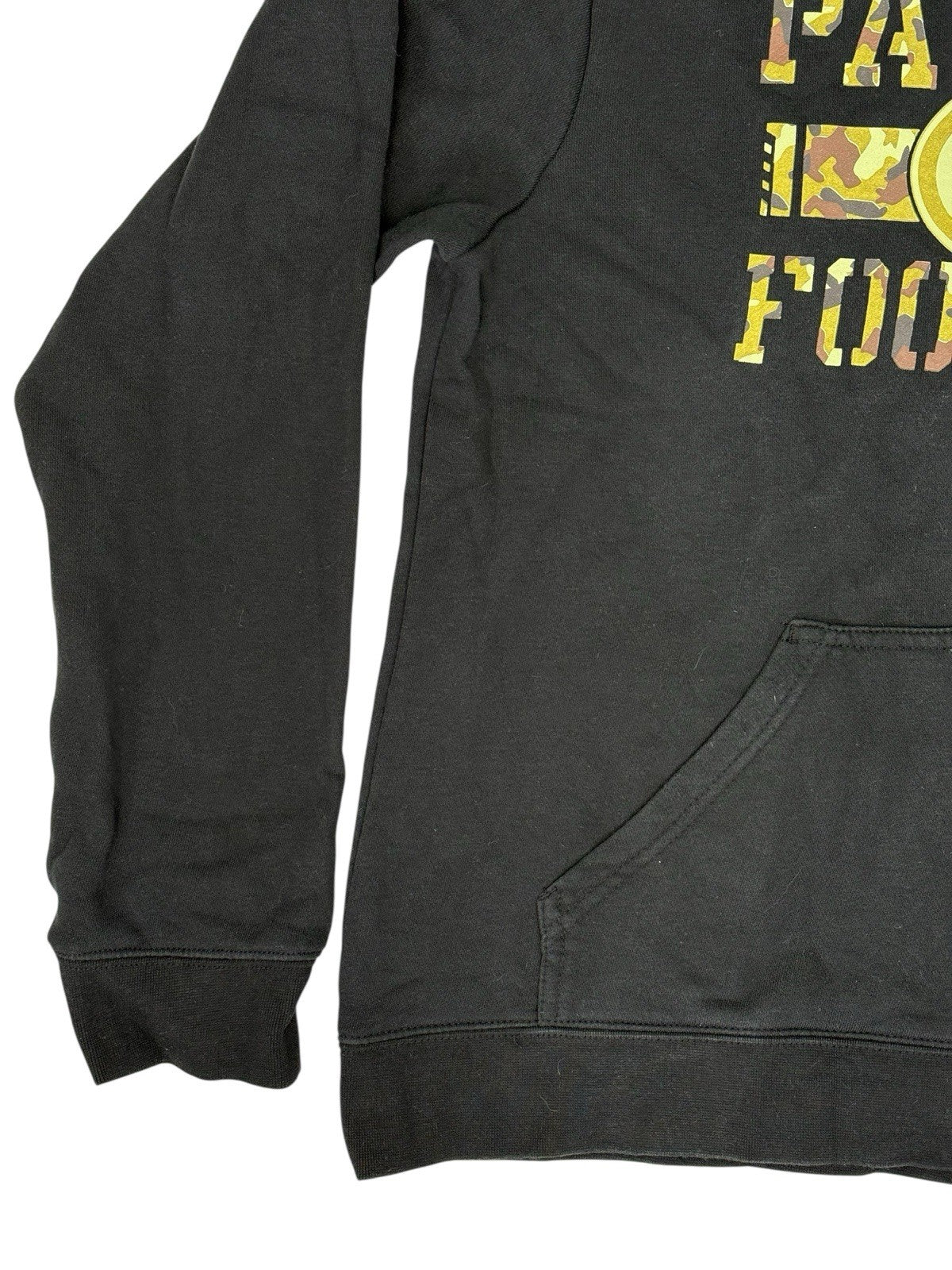 NFL Black Green Bay Packers Camo Print Hoodie Large