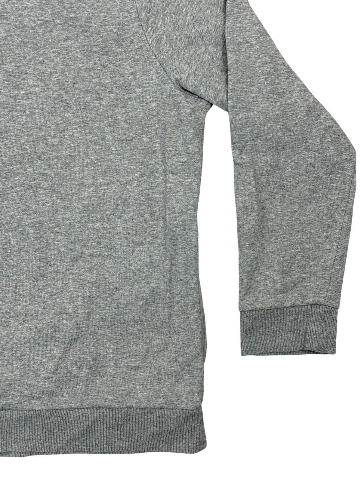 Adidas Grey Spellout Logo Hoodie 2XL