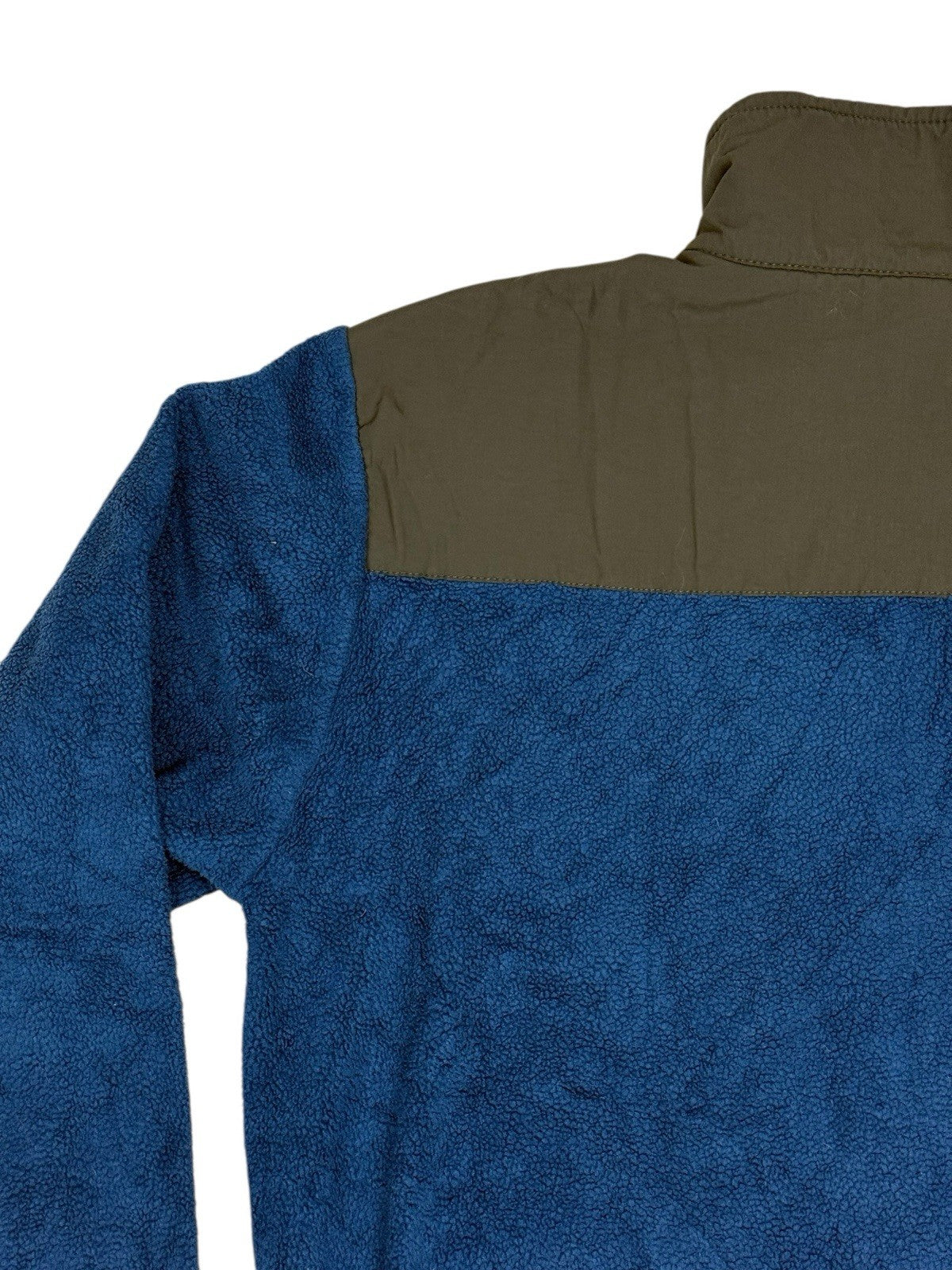 The North Face Blue Grey Fleece Zip Jacket Boys Large