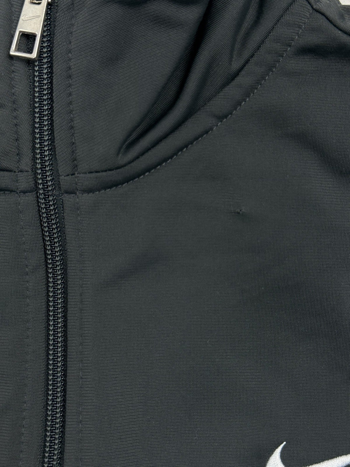 Nike Grey Zipped Track Jacket Medium