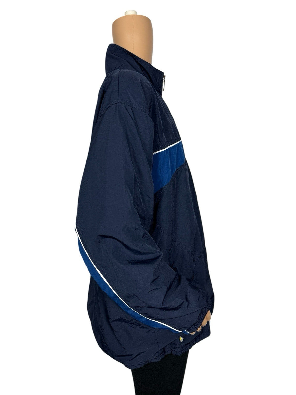 Reebok Vintage Blue Zip Track Jacket 2XL