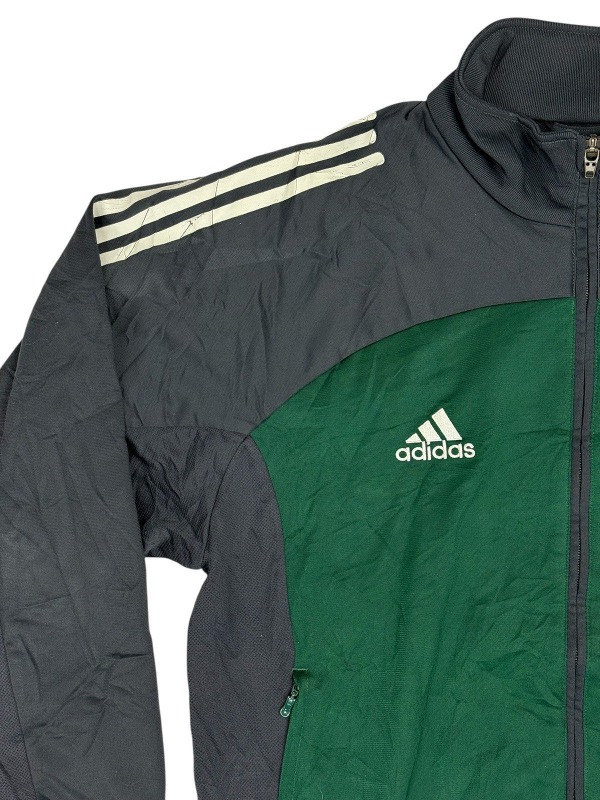 Adidas Vintage A.S. Goersdorf Zip Track Jacket Medium