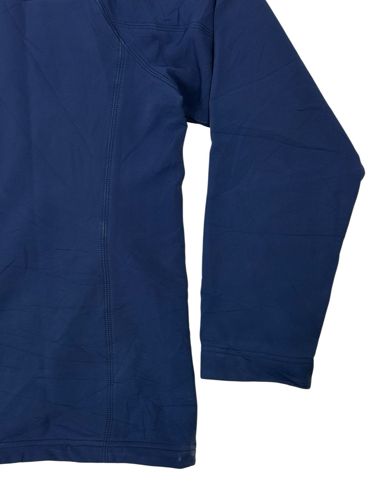 LL Bean Blue Softshell Fleece Lined Jacket XL
