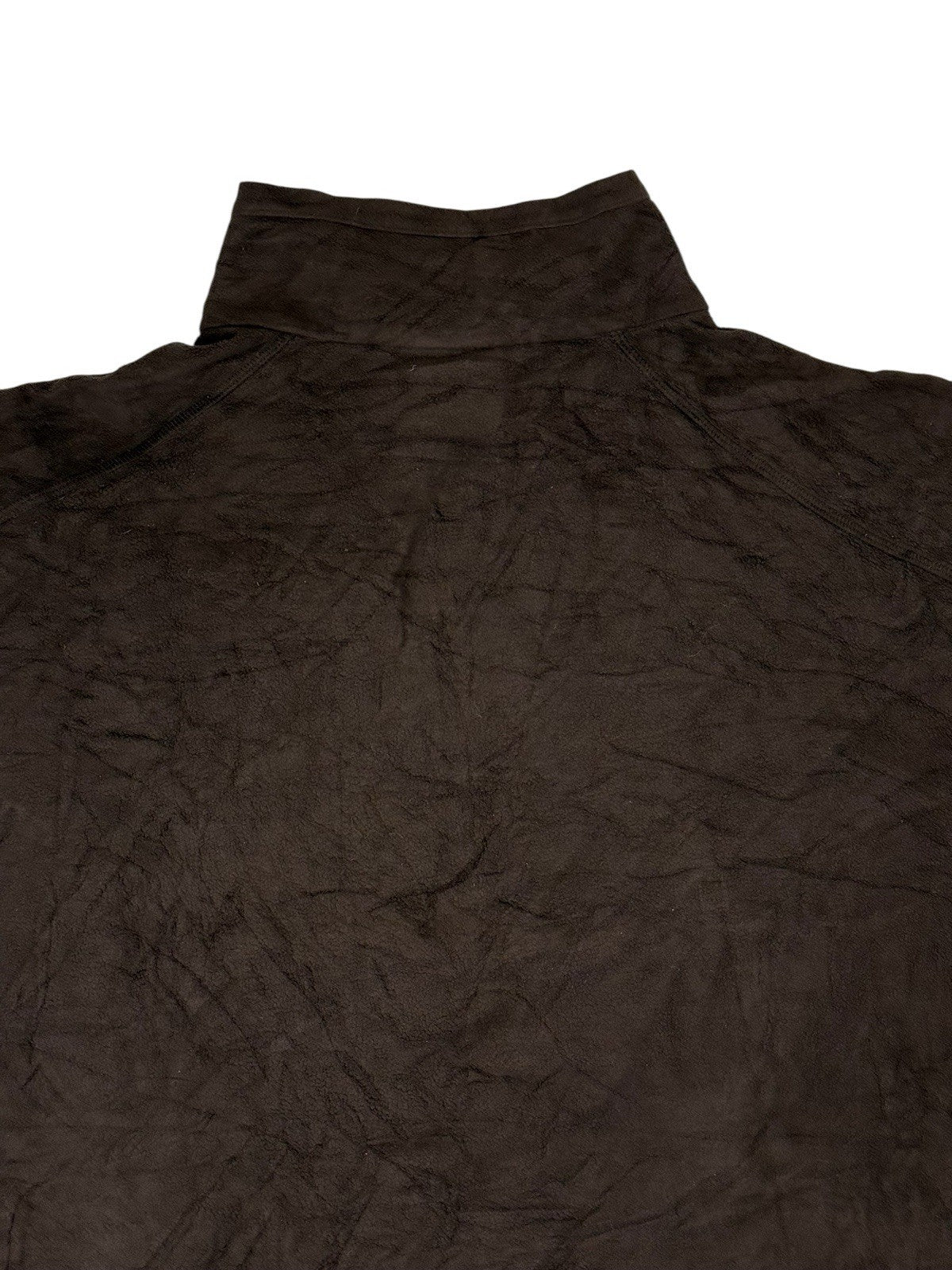 LL Bean Brown 1/4 Zip Fleece Jumper 2XL Tall