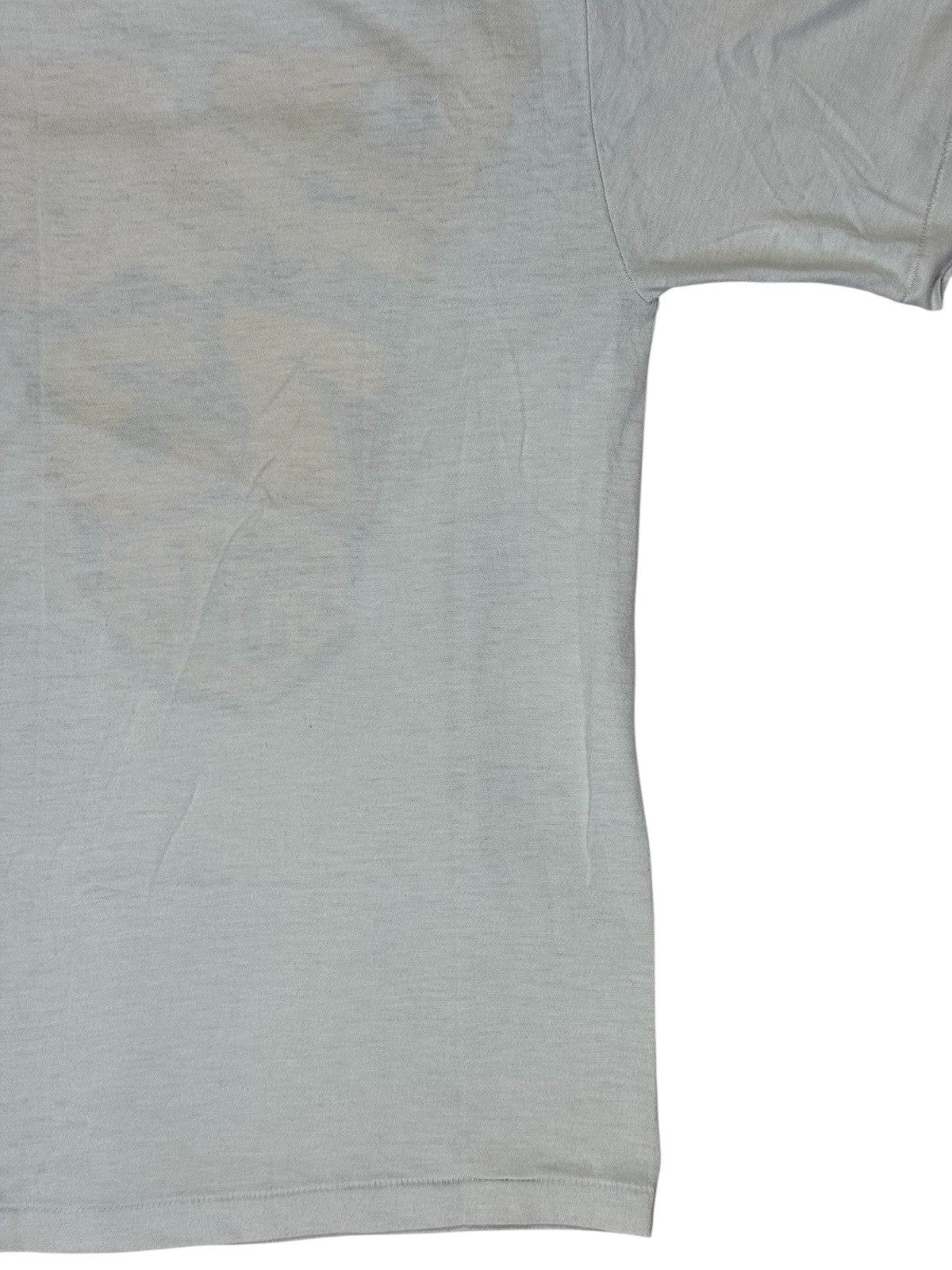 Tournament Apparel Vintage White Print Top  Medium