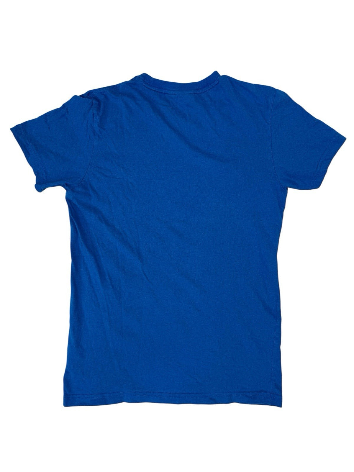 Adidas Blue Trefoil Print Top XS