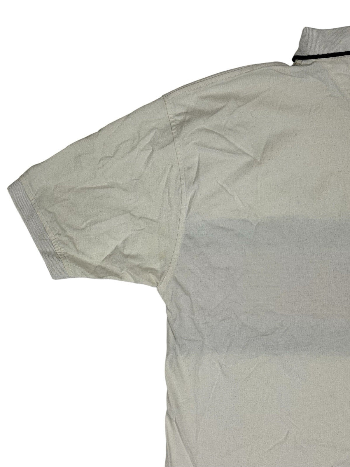 Tommy Hilfiger White Polo Top Medium