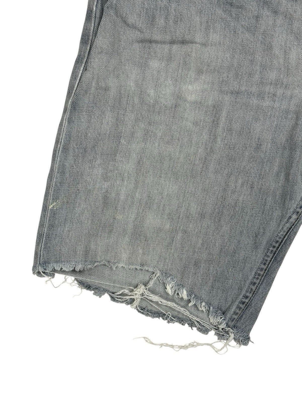 Levi's Blue Cut Off Shorts 34W