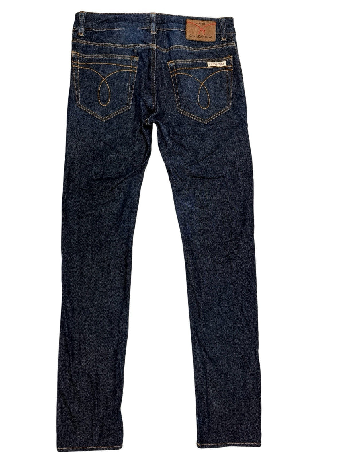 Calvin Klein Blue Denim Slim Fit Jeans 30W 33L