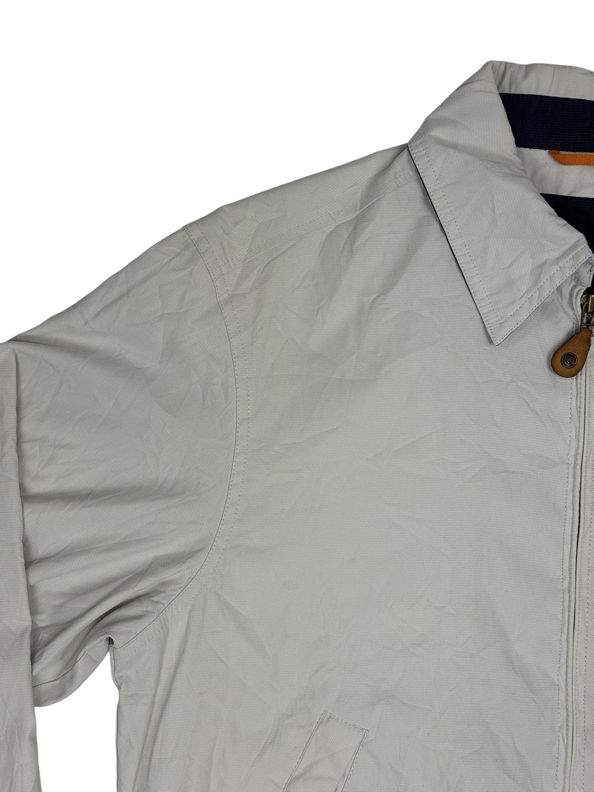 Timberland Vintage Grey Weathergear Zipped Collared Jacket Small