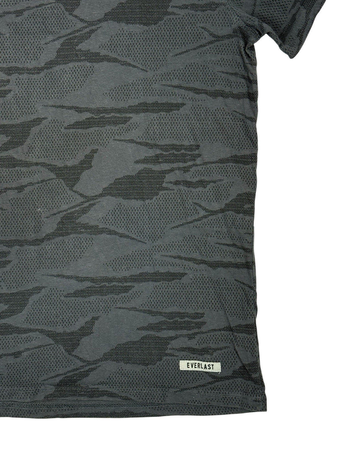 Everlast Grey Camo Cotton Blend Top Small