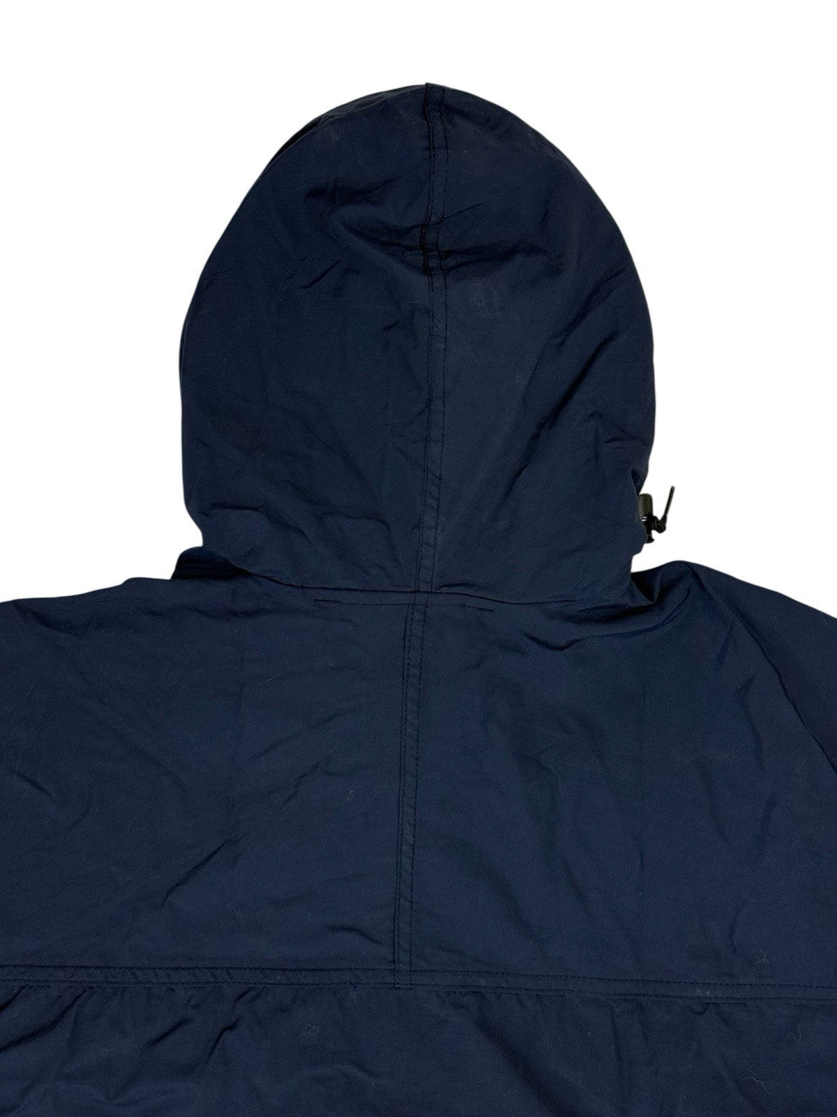 LL Bean Blue Vintage Zip Hooded Jacket Medium