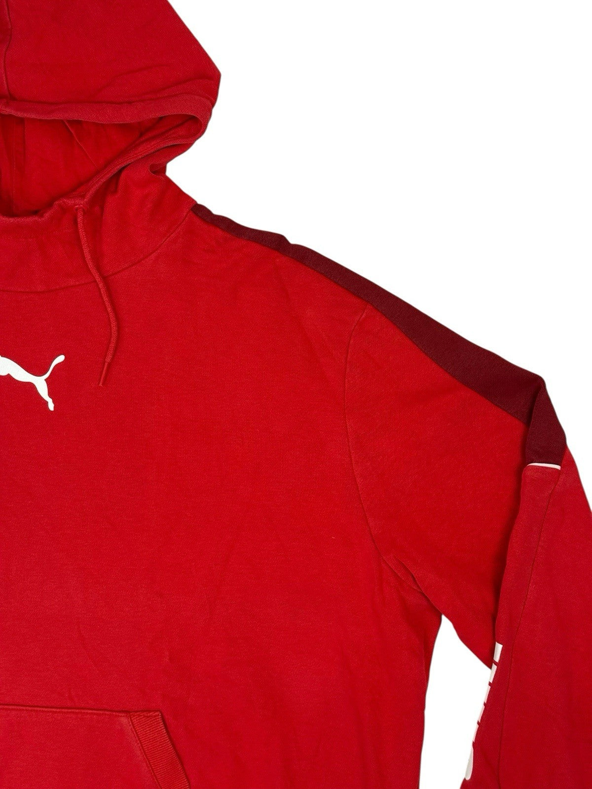 Puma Red Pullover Printed Logo Hoodie 2XL