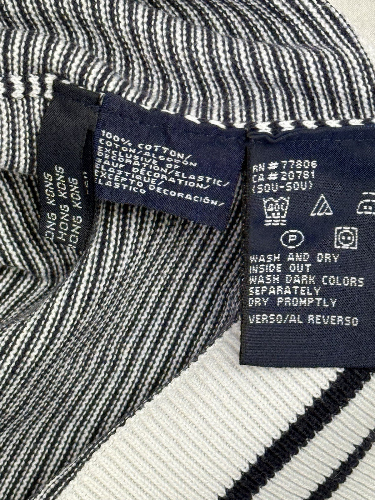 Tommy Hilfiger Retro Blue Striped Jumper XL