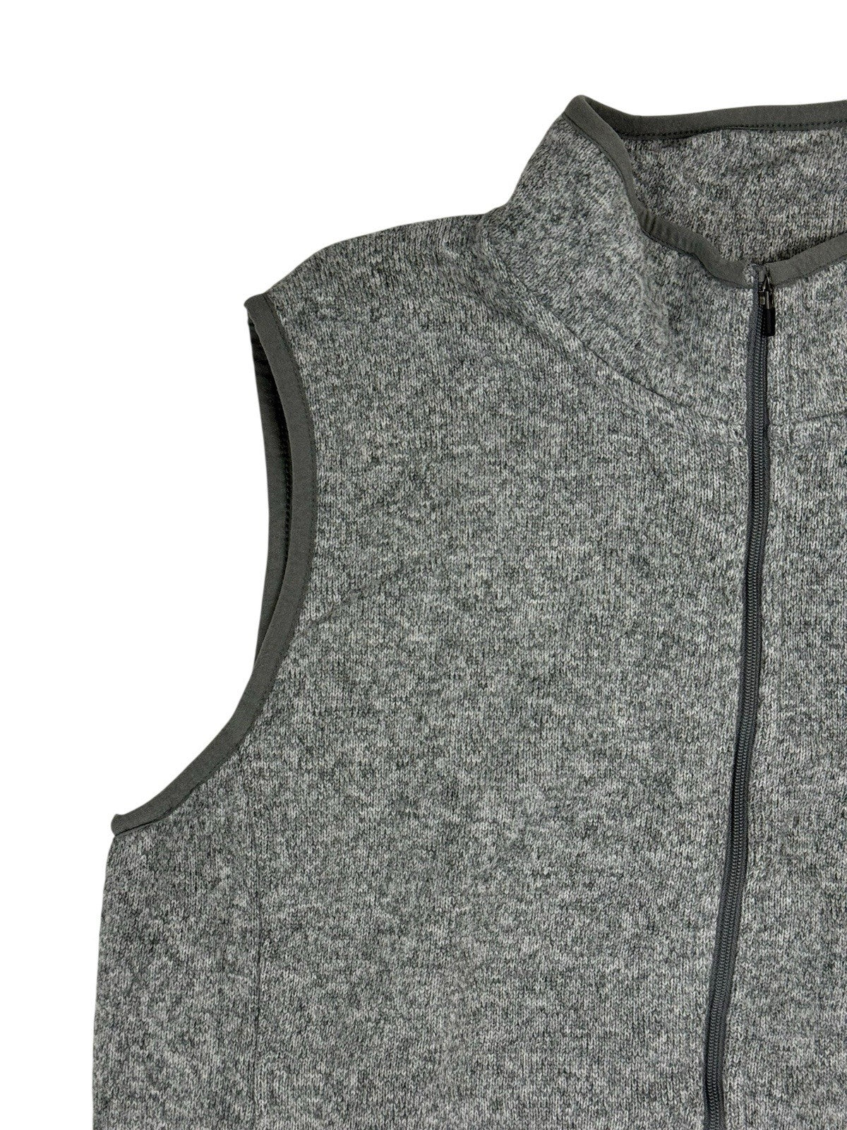 LL Bean Grey Zip Gillet Bodywarmer Medium