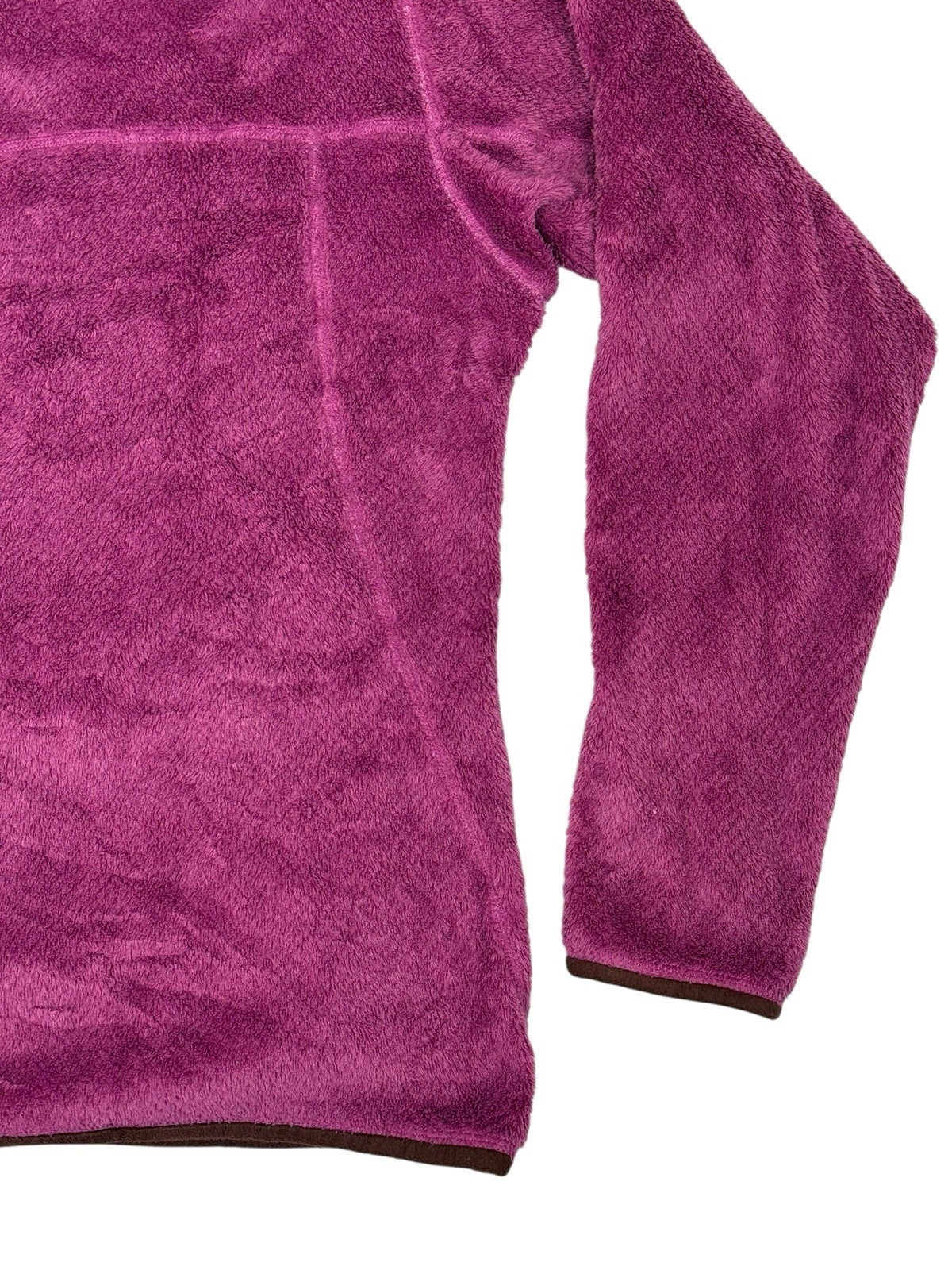 Patagonia Pink Snap T Fleece Jumper Medium