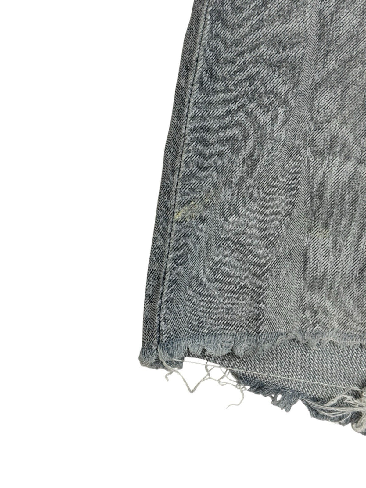 Levi's Blue Cut Off Shorts 34W