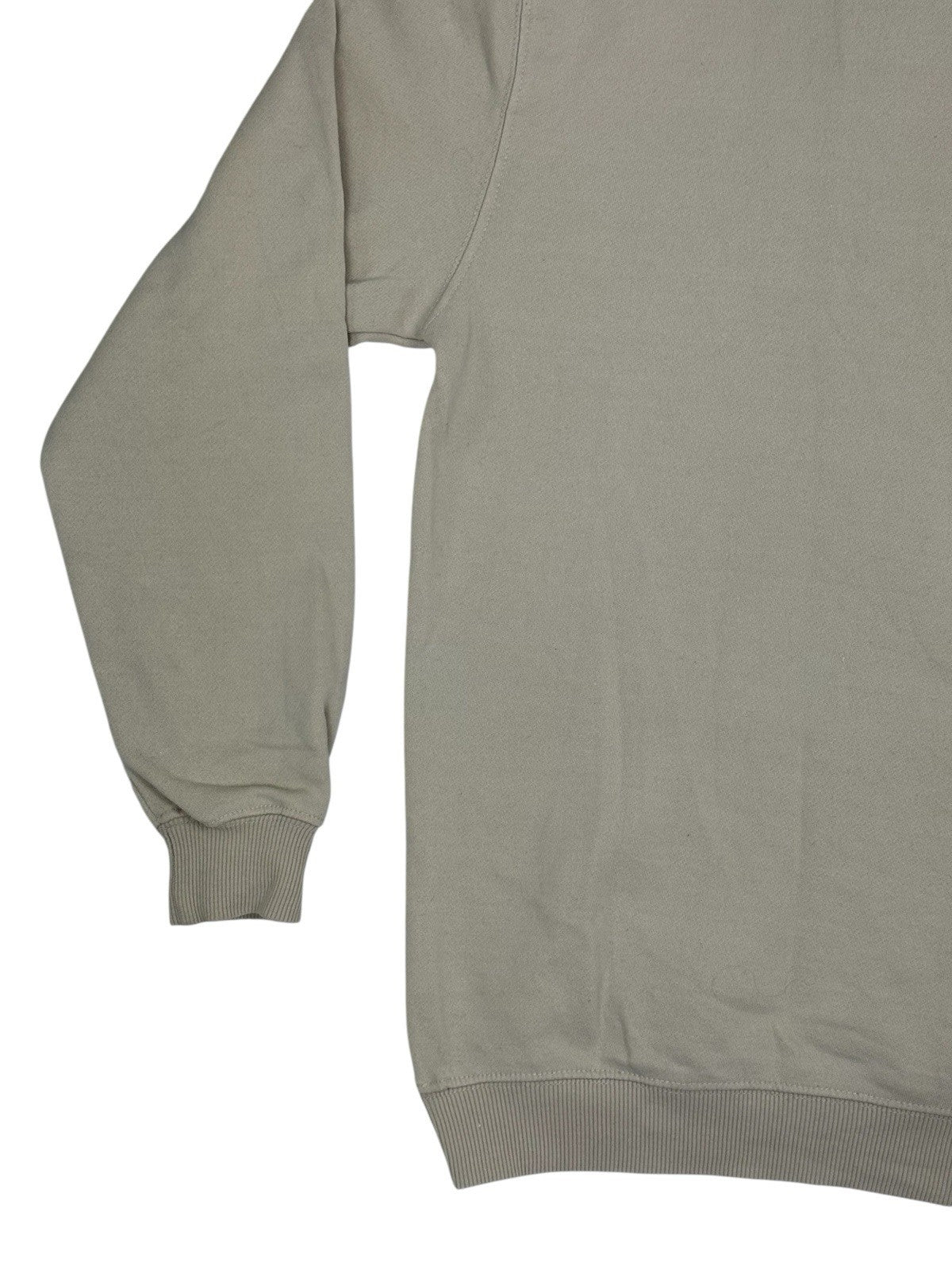 Retro Space Jam Beige Distressed Printed Hoodie Small
