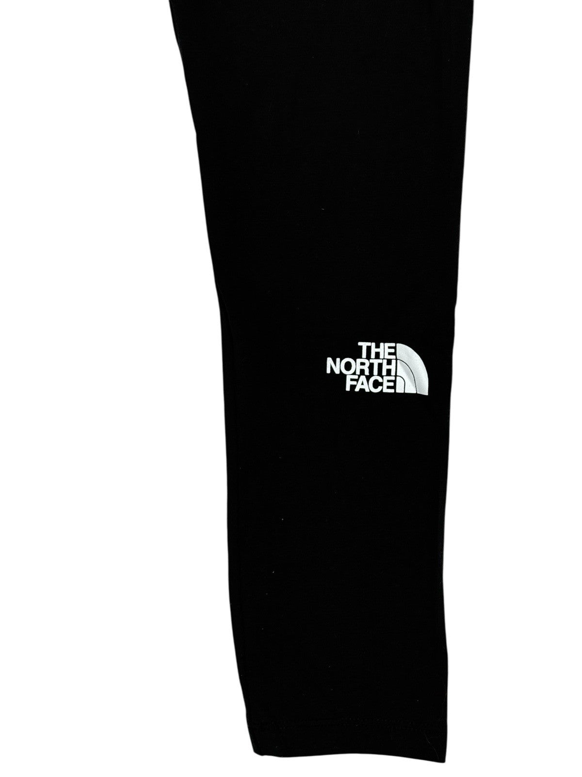 The North Face Black Big Logo Printed Leggings Youth Large