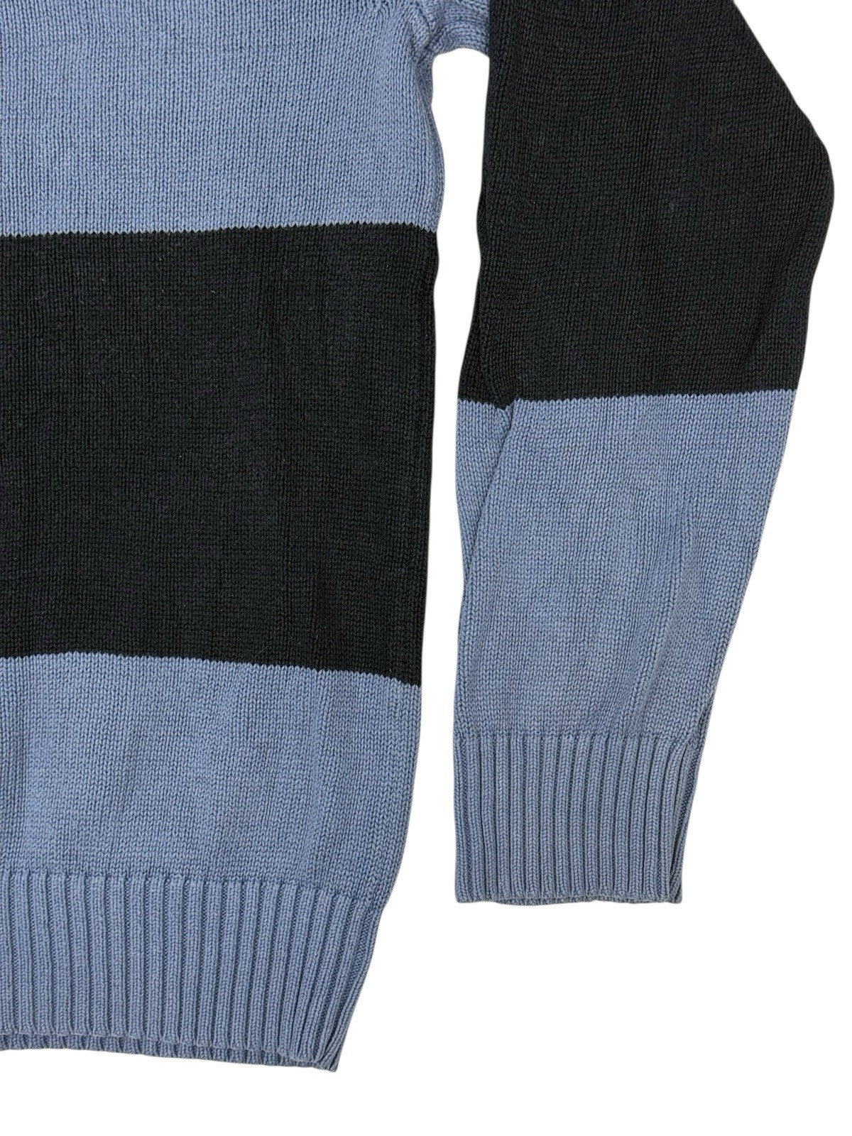 Nautica Retro Blue Striped Cotton Jumper XL