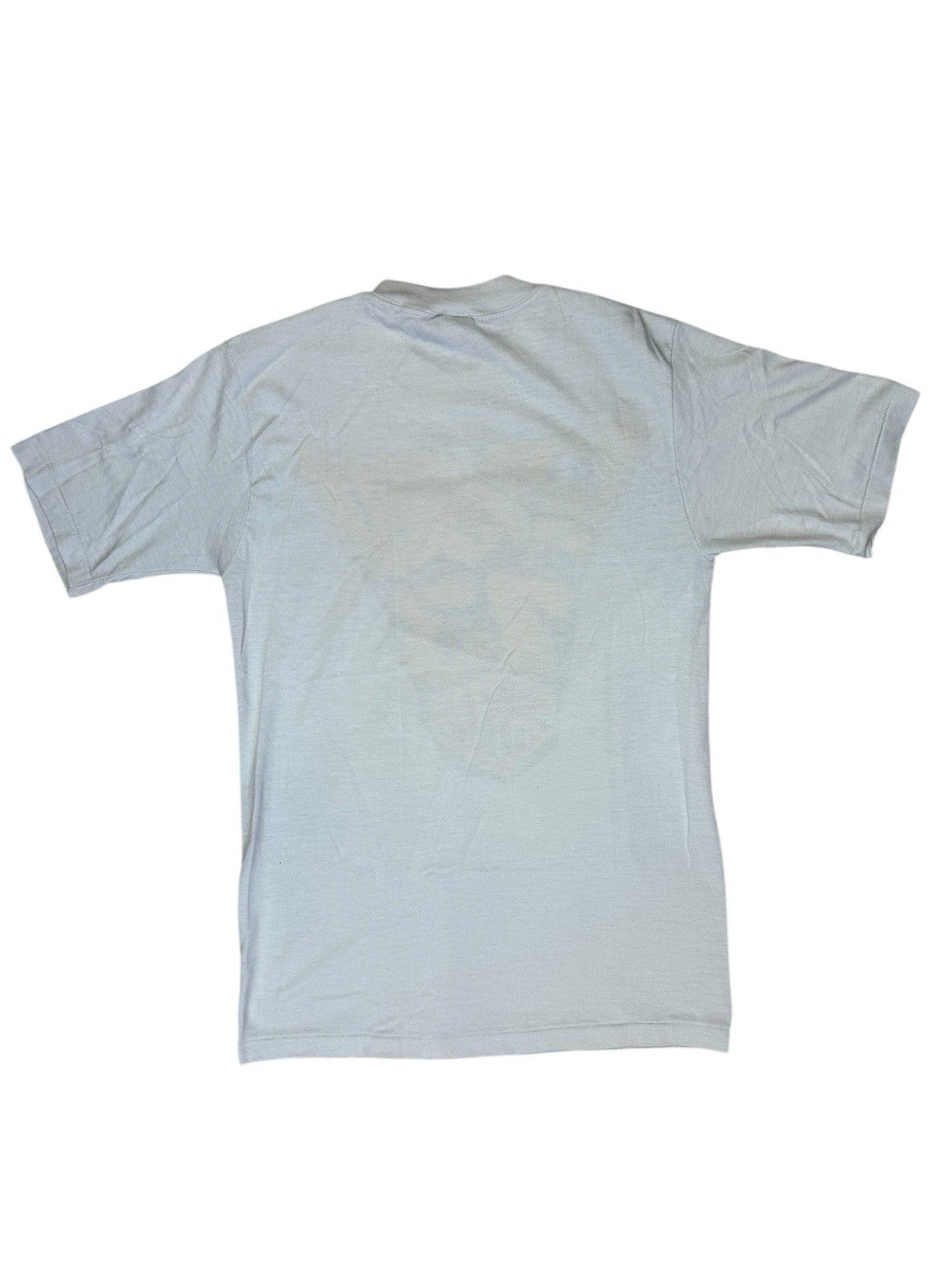 Tournament Apparel Vintage White Print Top  Medium