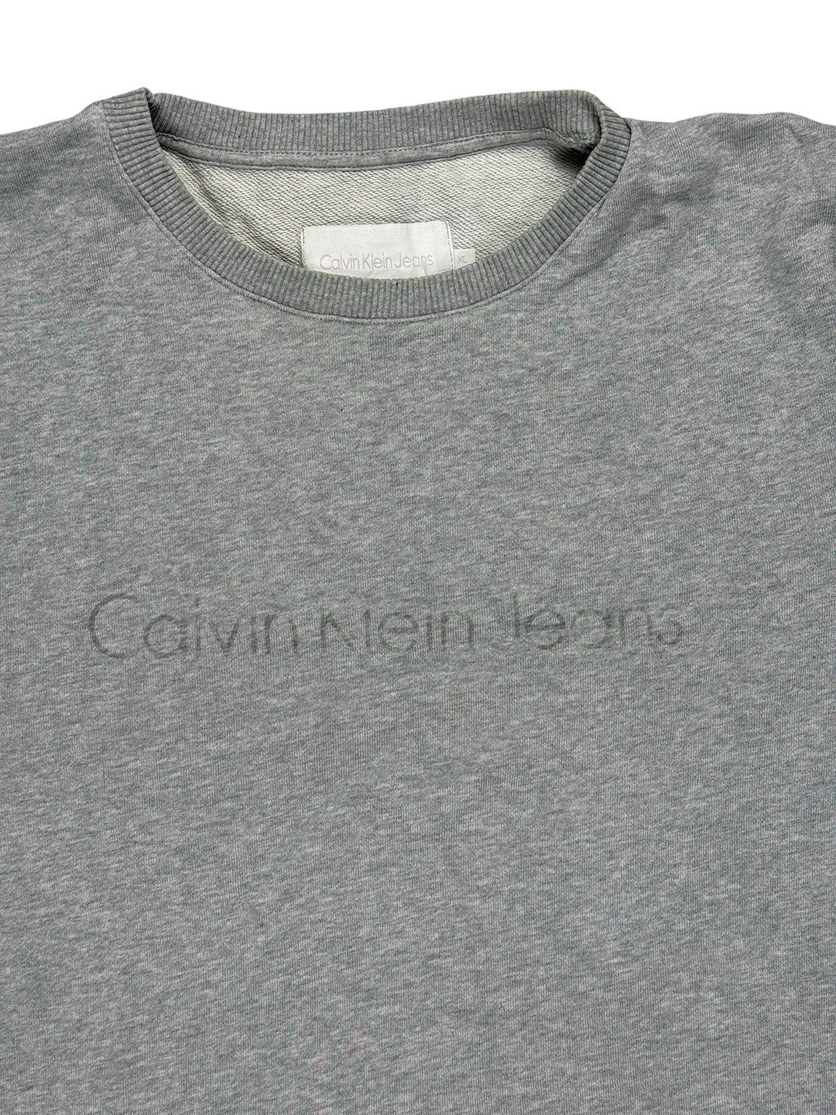 Calvin Klein Grey Jumper XL