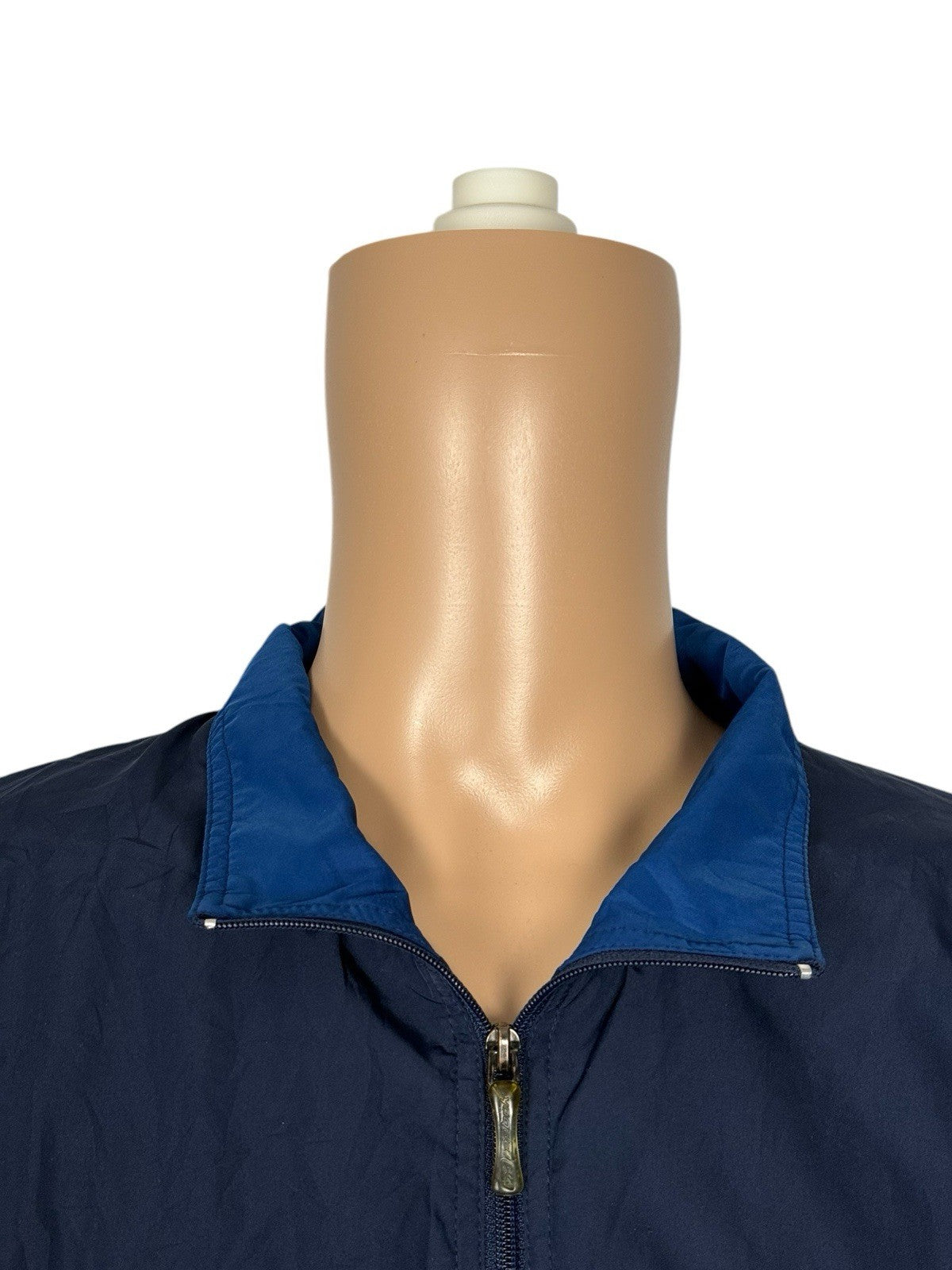 Reebok Vintage Blue Zip Track Jacket 2XL