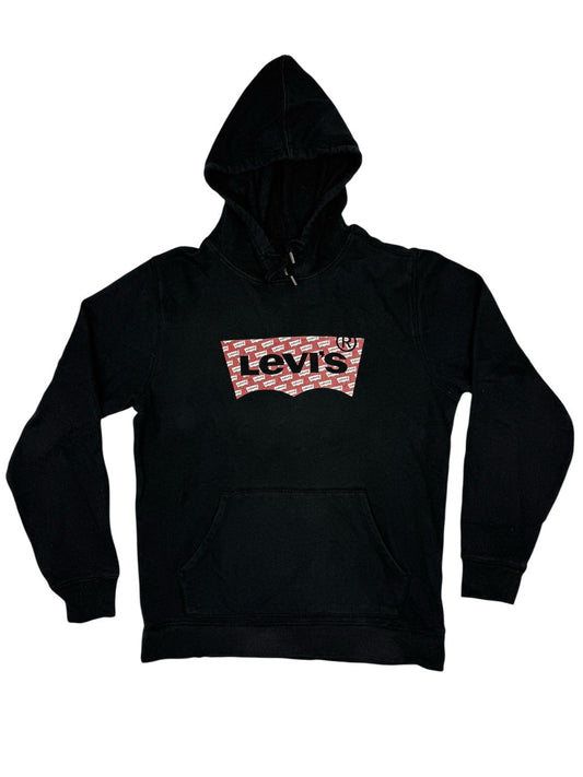 Levi's Black Batwing Print Hoodie Small