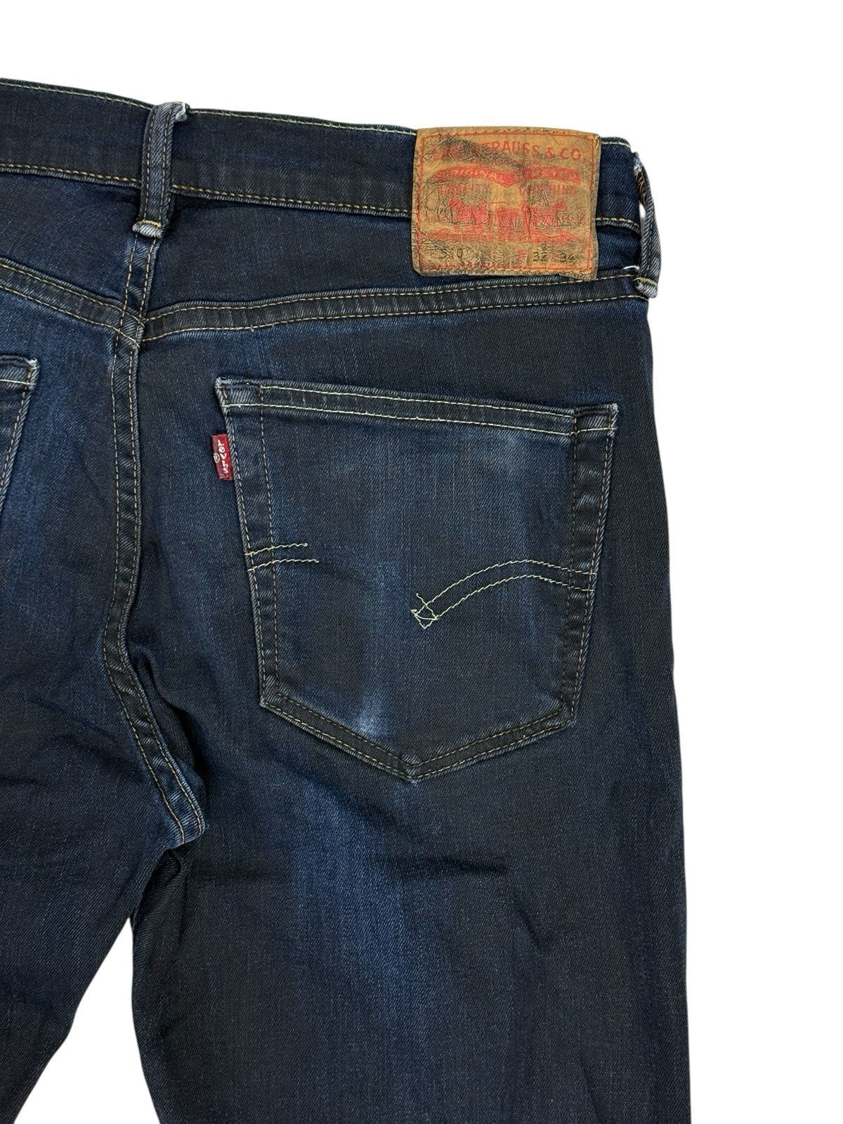 Levi's Blue 510 Skinny Jeans 32W 31L