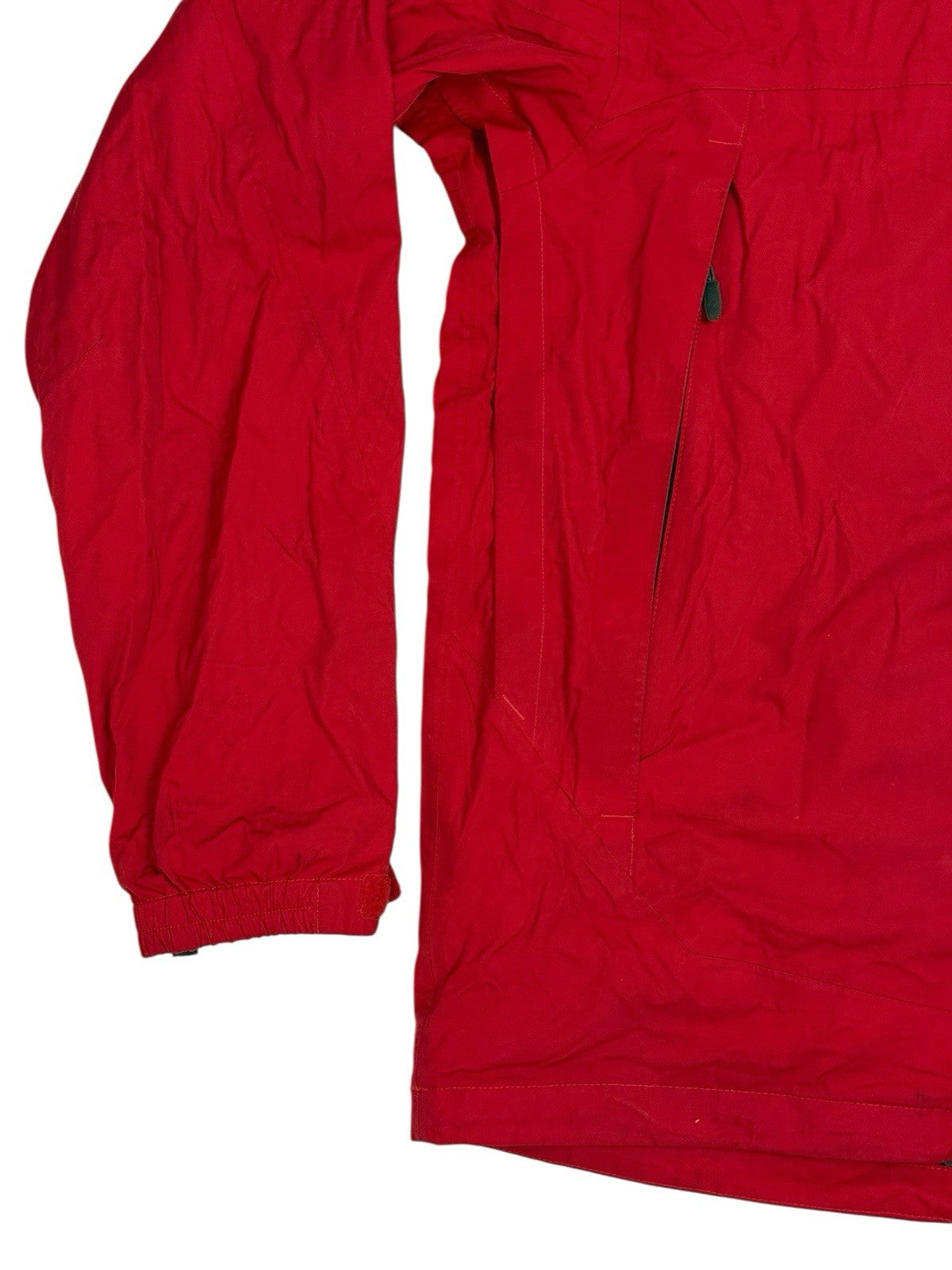 Columbia Red Omni-Tech Zip Rain Jacket Medium