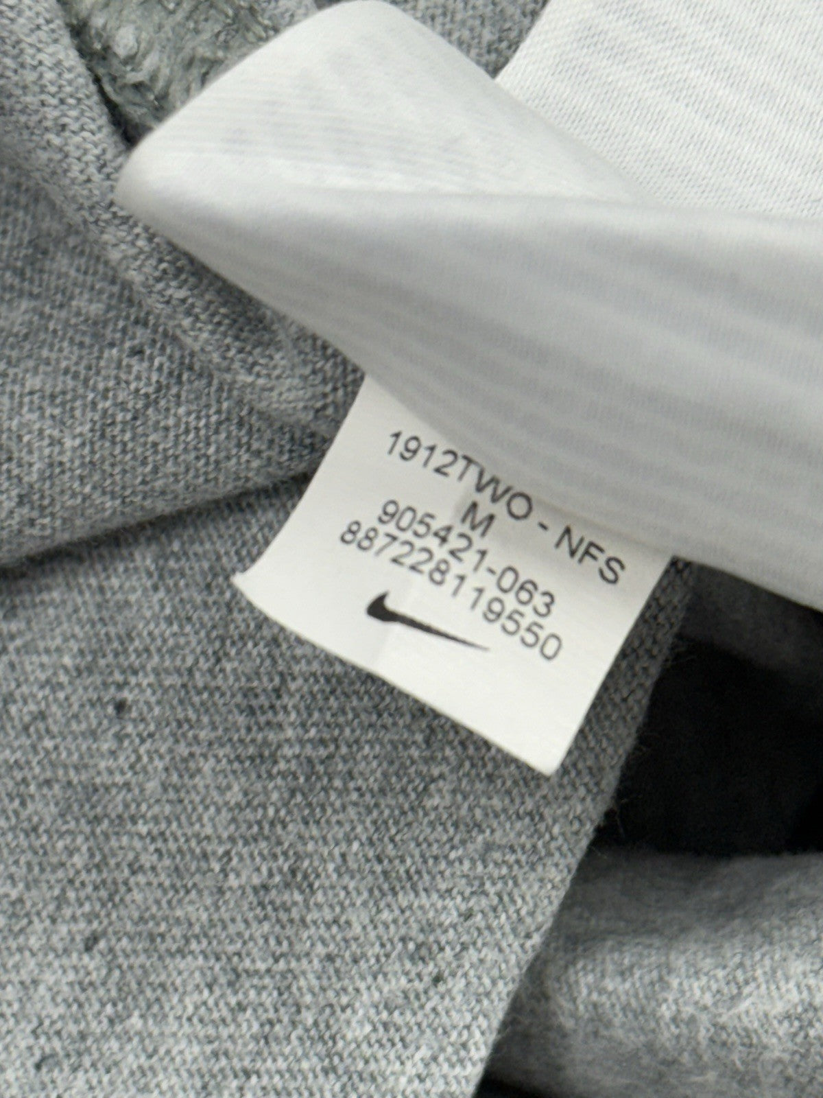 Nike Grey Retro Cotton Shorts Medium