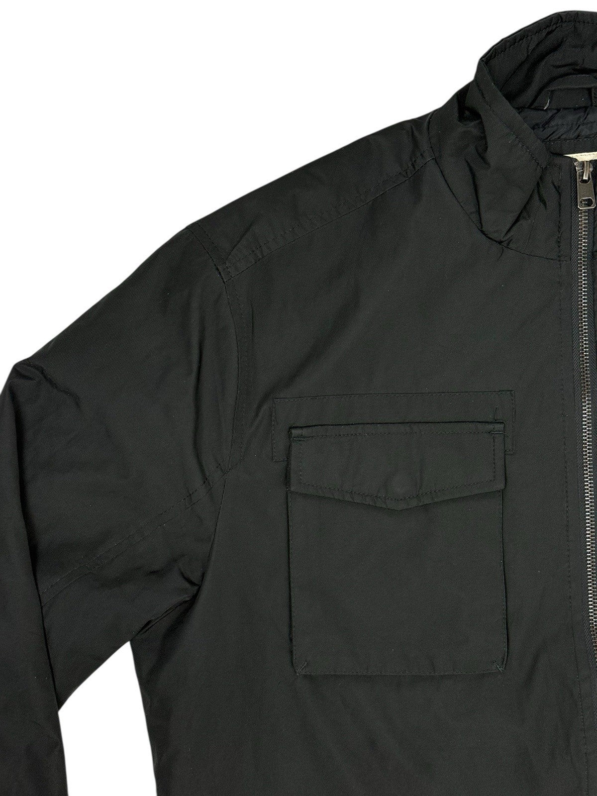 Stradivarius Black Insulated Bomber Jacket Large