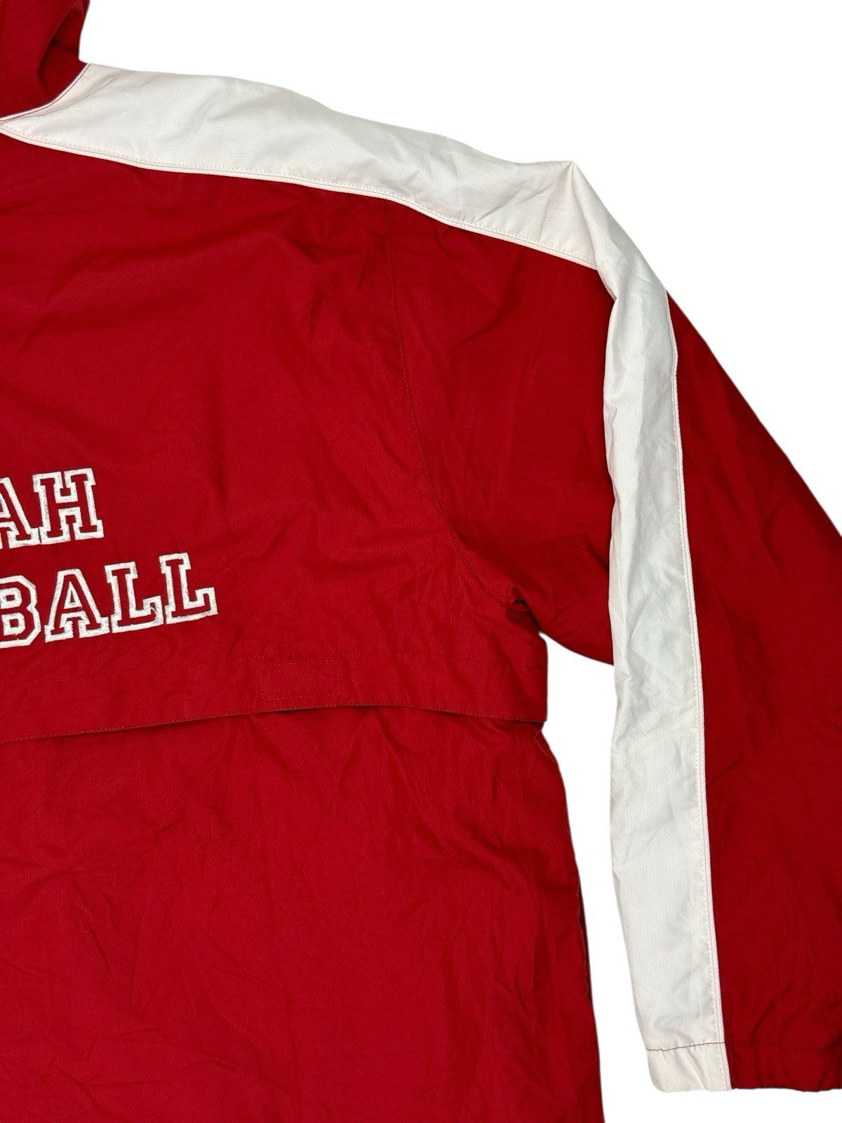 Nike Utah Utes Red Zip Long Parka Jacket 2XL