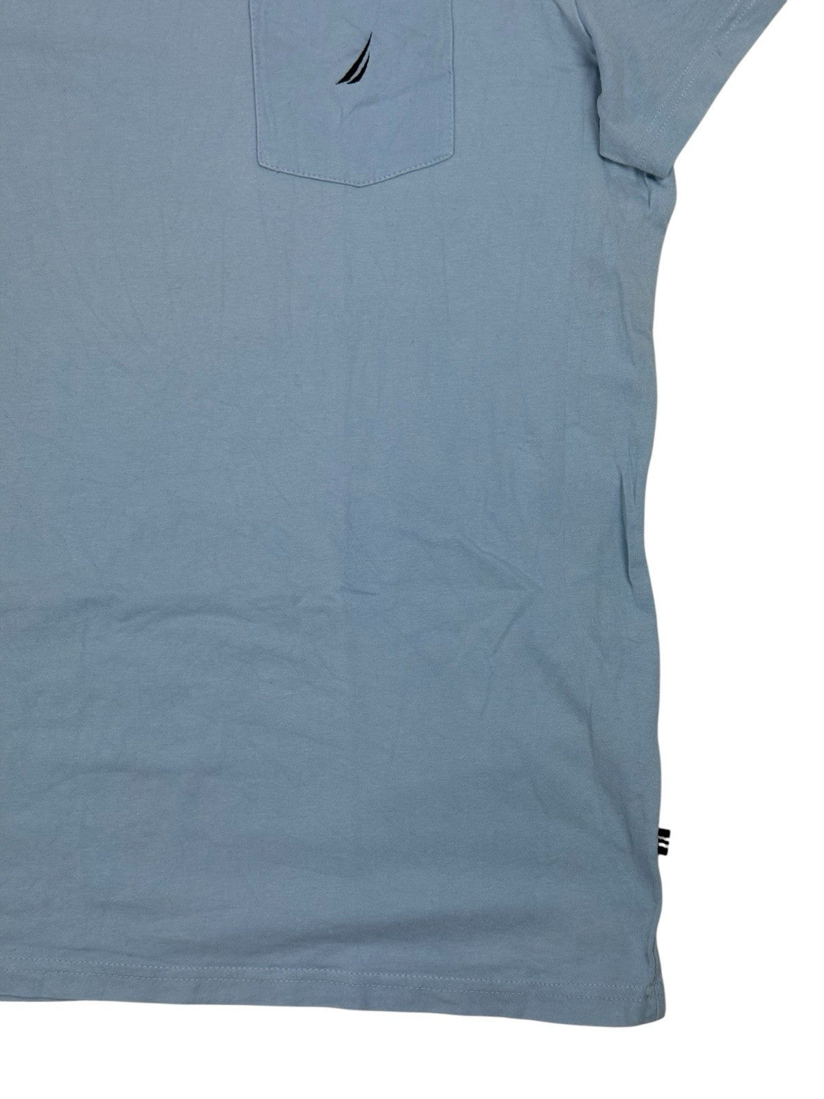 Nautica Retro Blue Slim Fit Performance Top Large