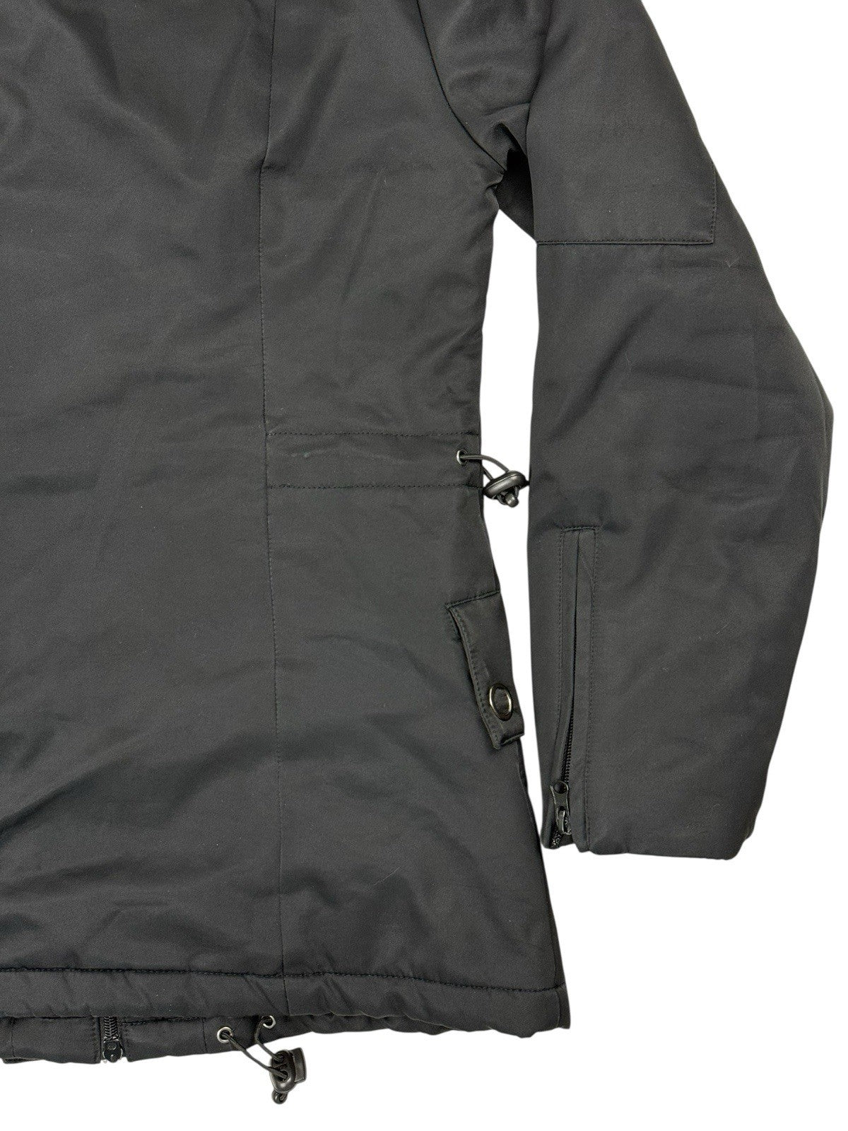 Sergio Tacchini Black Insulated Rain Jacket UK 14 (46)