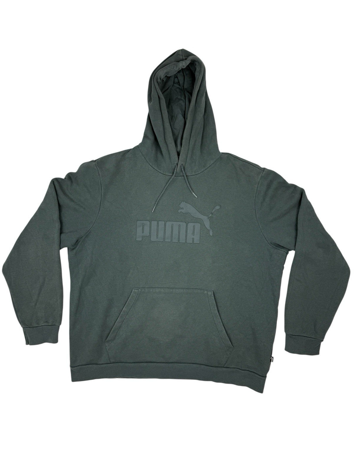 Puma Green Big Logo Hoodie XL