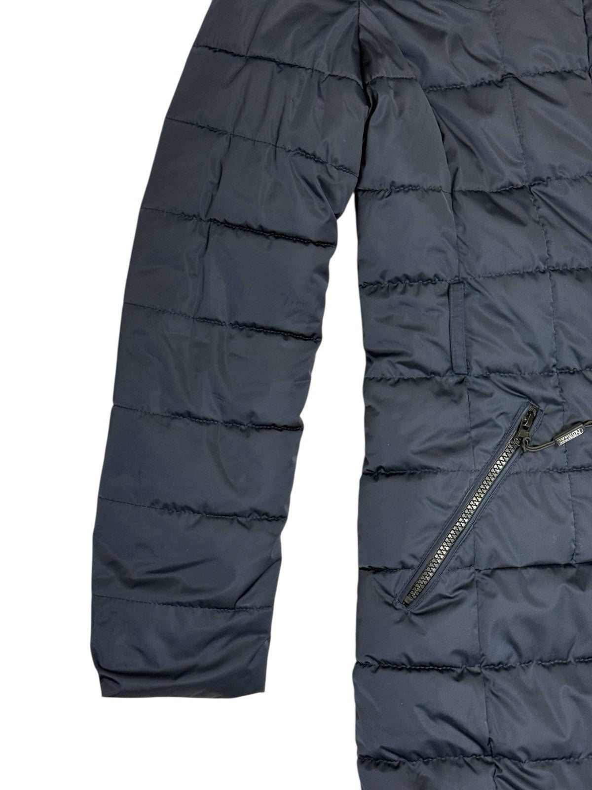 Geographical Norway Blue Puffer Jacket Size 10