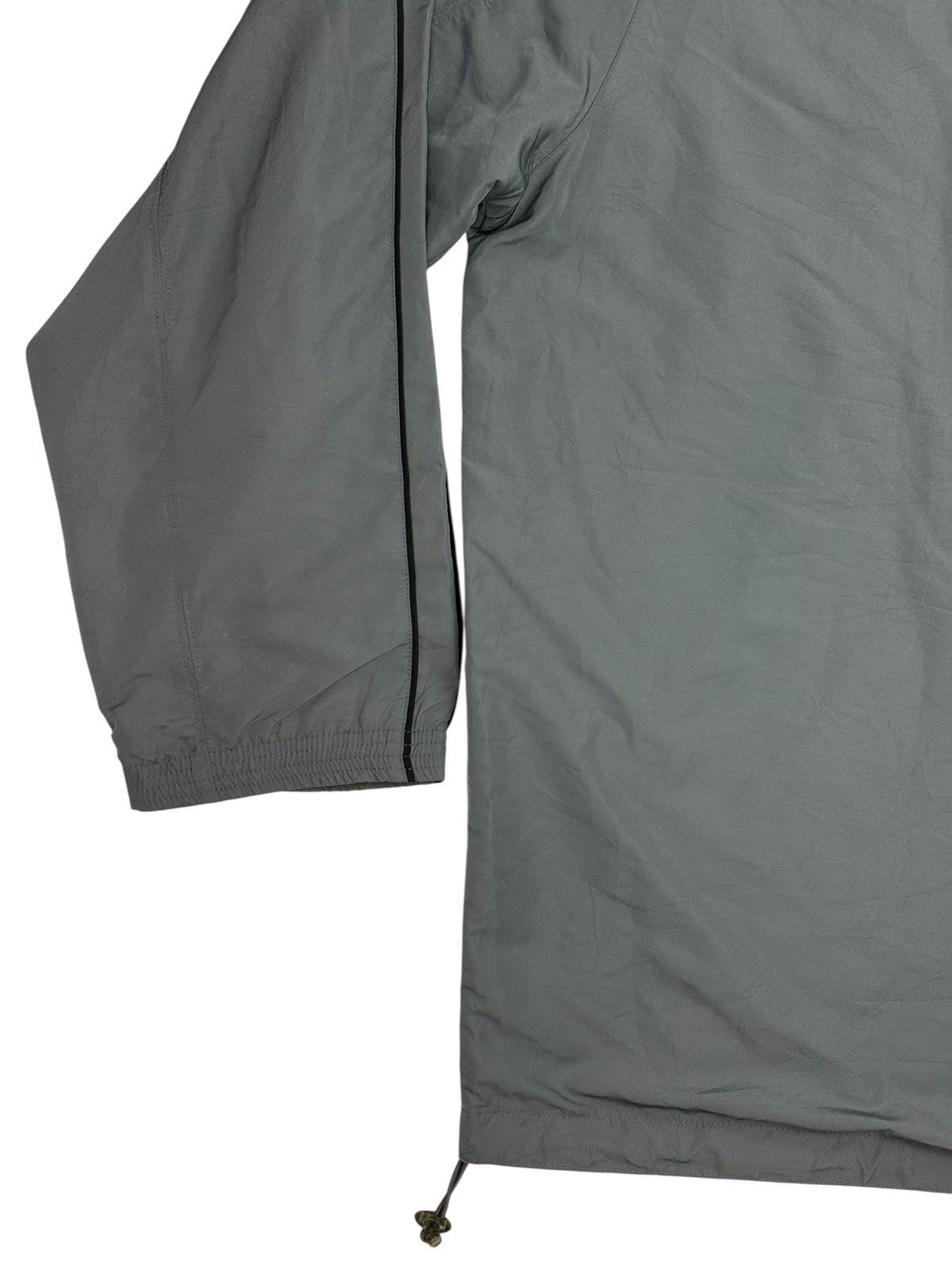 Reebok Grey Retro Lined Zip Track Jacket 2XL